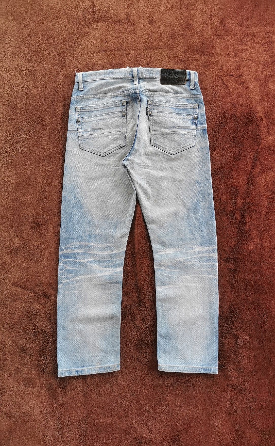 Tornado Mart Tornado Mart Distressed 3/4 Denim Jeans Size US 30 / EU 46 - 5 Thumbnail