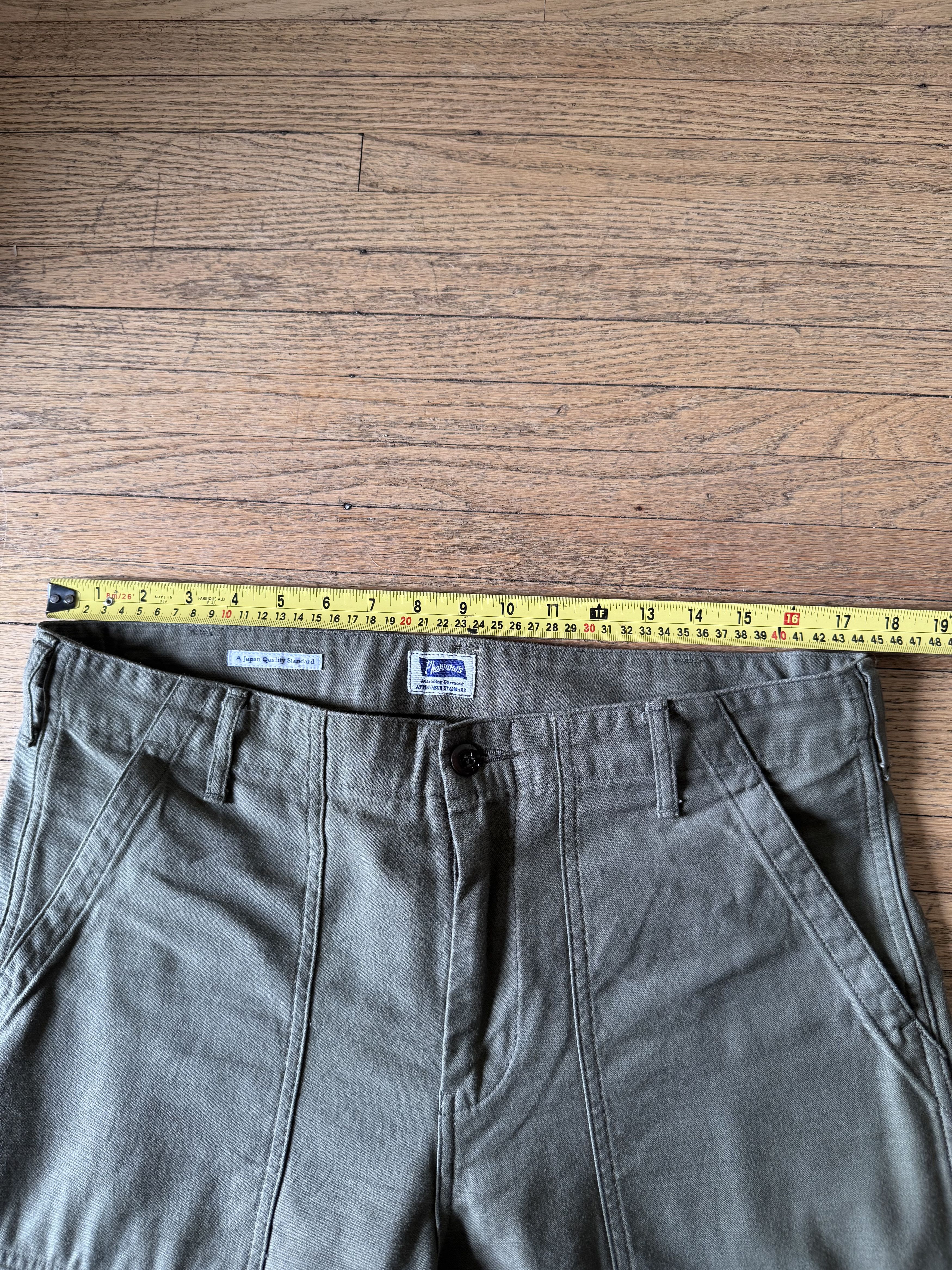 Pherrow's Pherrow’s PUP1 Baker Pants - Olive - Fits 33-34 Size US 34 / EU 50 - 4 Thumbnail