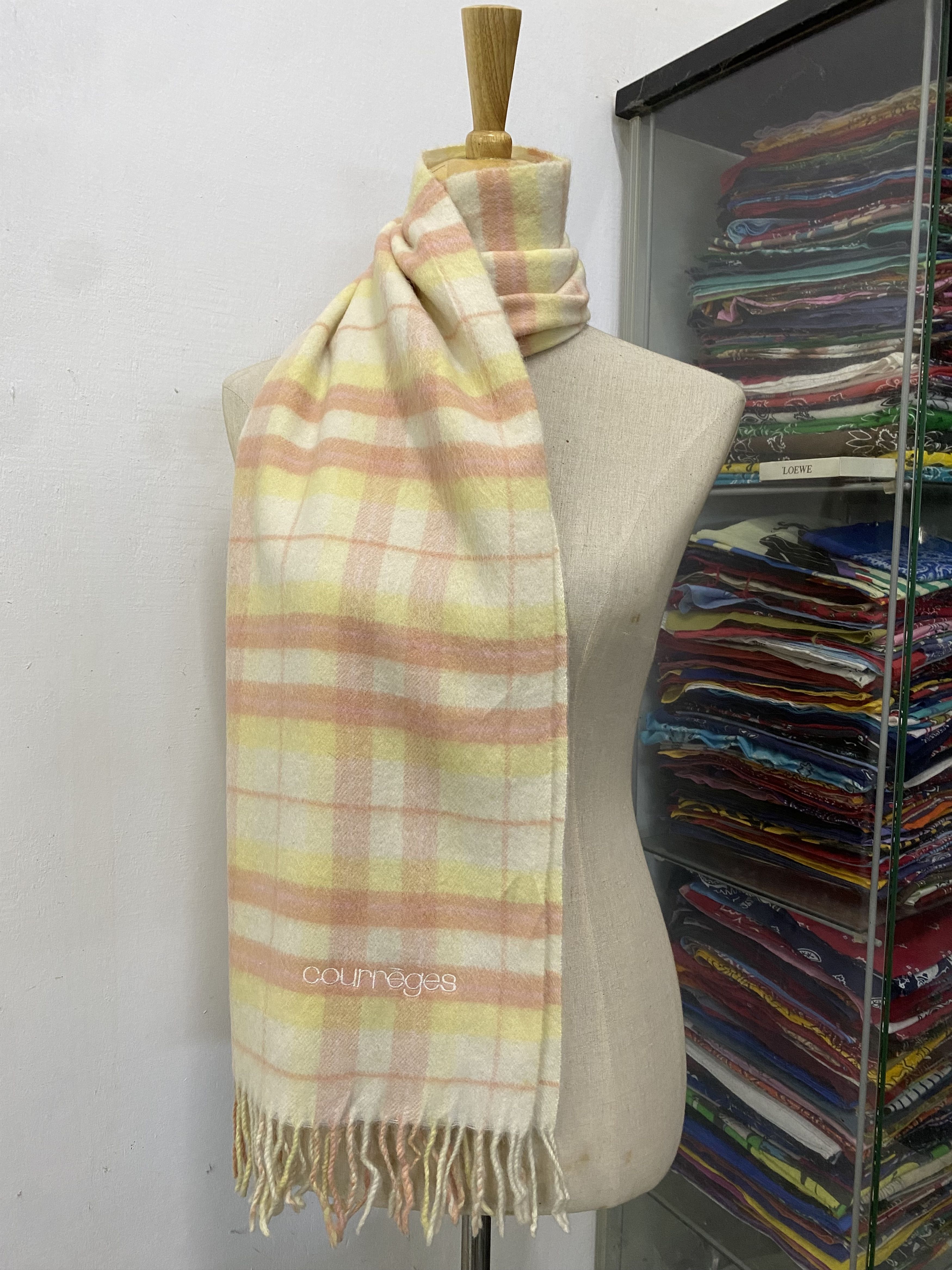 Courreges × Vintage Courreges Scarf / Muffler / Neckwear Size ONE SIZE - 1 Thumbnail