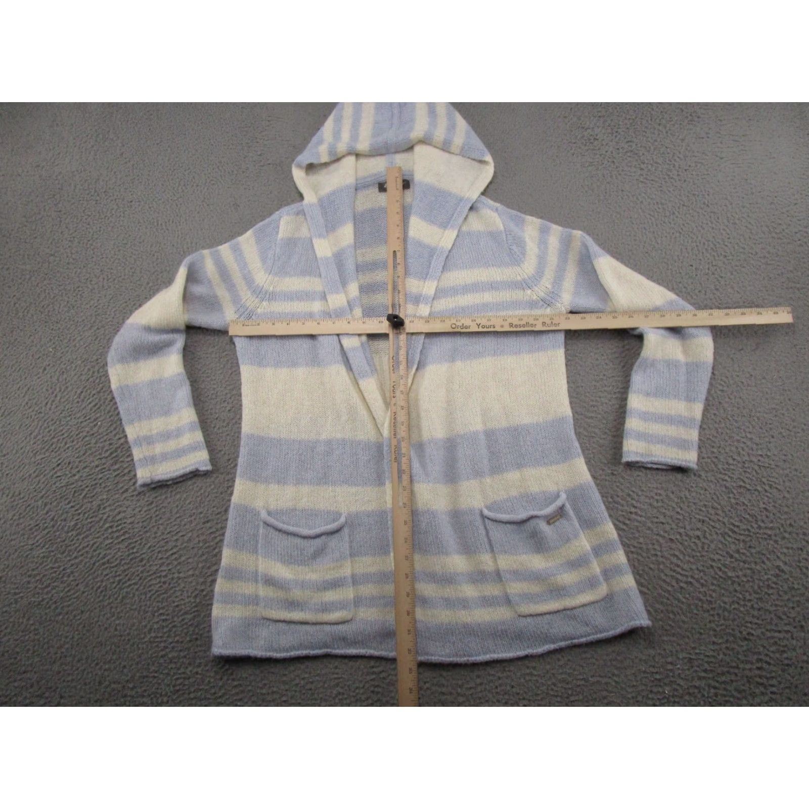 Eddie Bauer Eddie Bauer Sleepwear Knit Open Front Cardigan Sweater Hooded Womens Size L Size L / US 10 / IT 46 - 4 Thumbnail