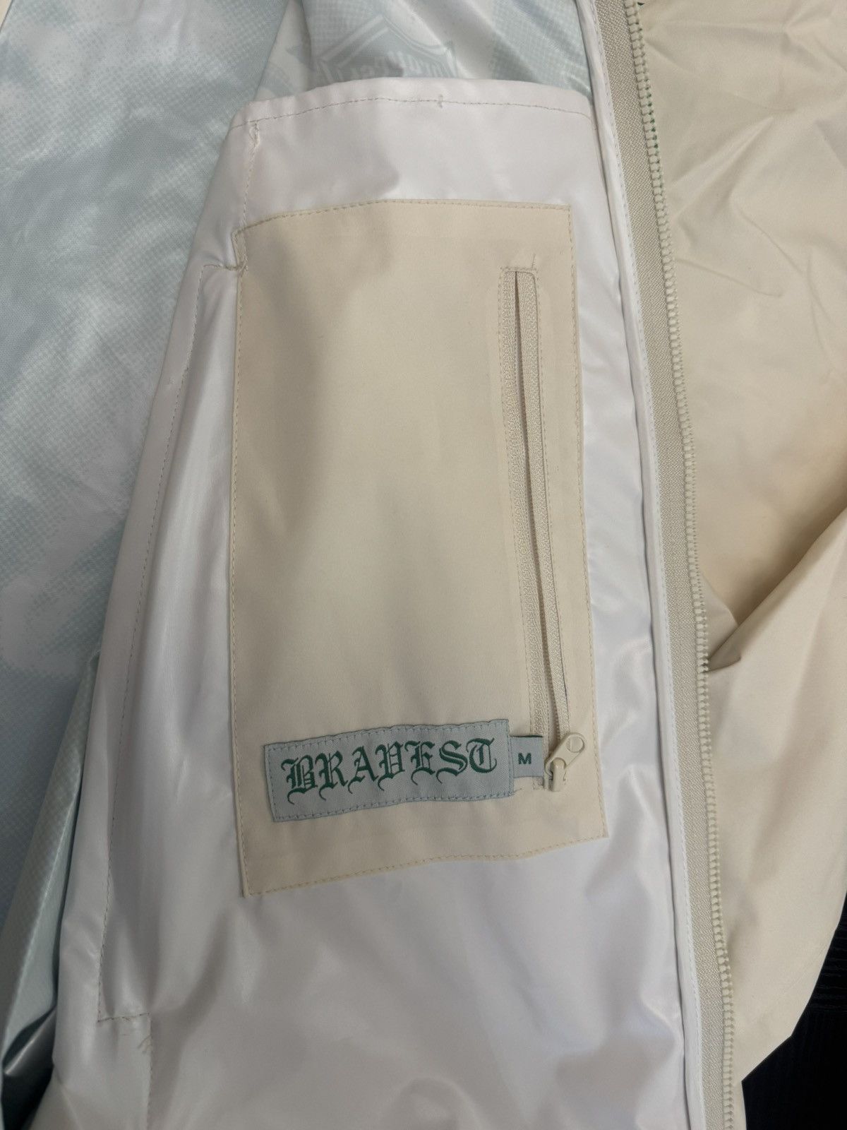 Bravest Studios Bravest Studios Cream Mary Shell Jacket Size US M / EU 48-50 / 2 - 5 Thumbnail