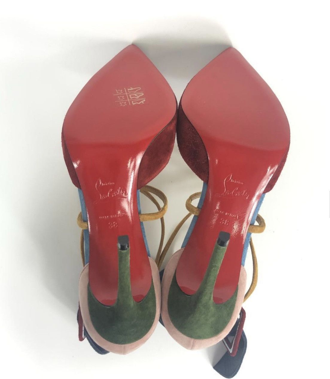 Christian Louboutin Suzanne Heels Size US 7 / IT 37 - 6 Thumbnail
