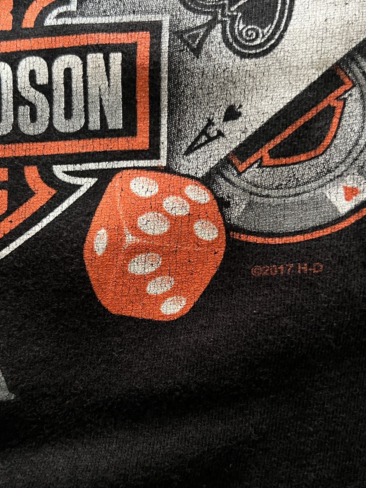 Harley Davidson Harley-Davidson Flaming Skull Graphic Tee Size US M / EU 48-50 / 2 - 6 Thumbnail
