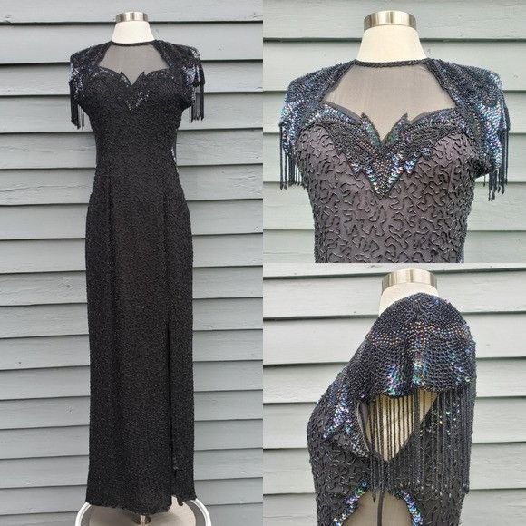 y2k sequin beaded boho knit