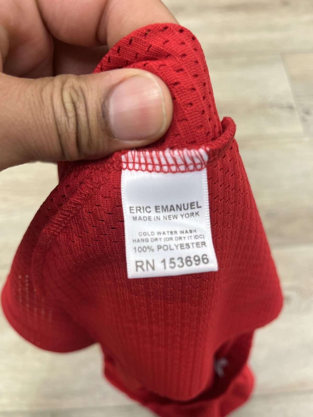 Eric Emanuel Eric Emanuel short Red black E size XL Size US 36 / EU 52 - 3 Thumbnail