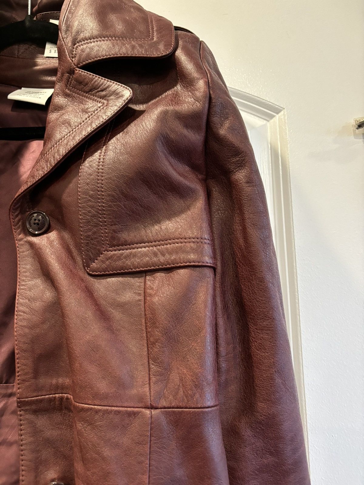 Vetements Vetements FW17 Leather Trench Coat Size S / US 4 / IT 40 - 4 Thumbnail