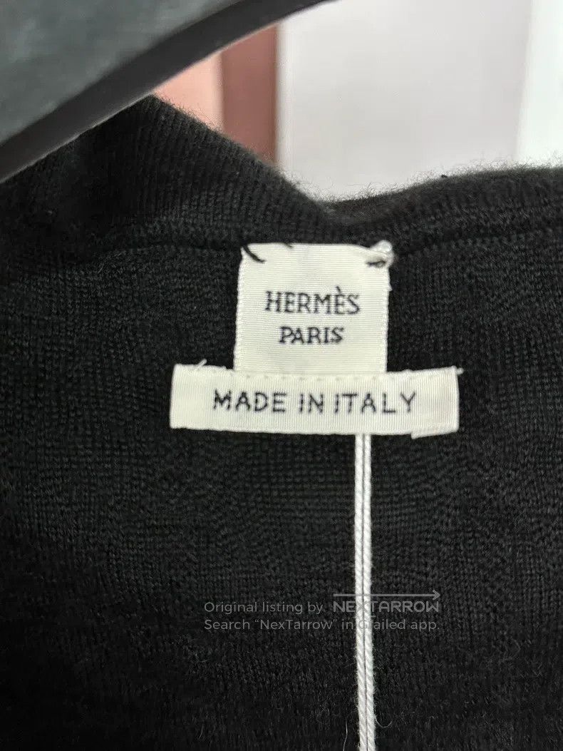 Hermes Hermes Black Cashmere Cardigan Jacket Size XS / US 0-2 / IT 36-38 - 3 Thumbnail
