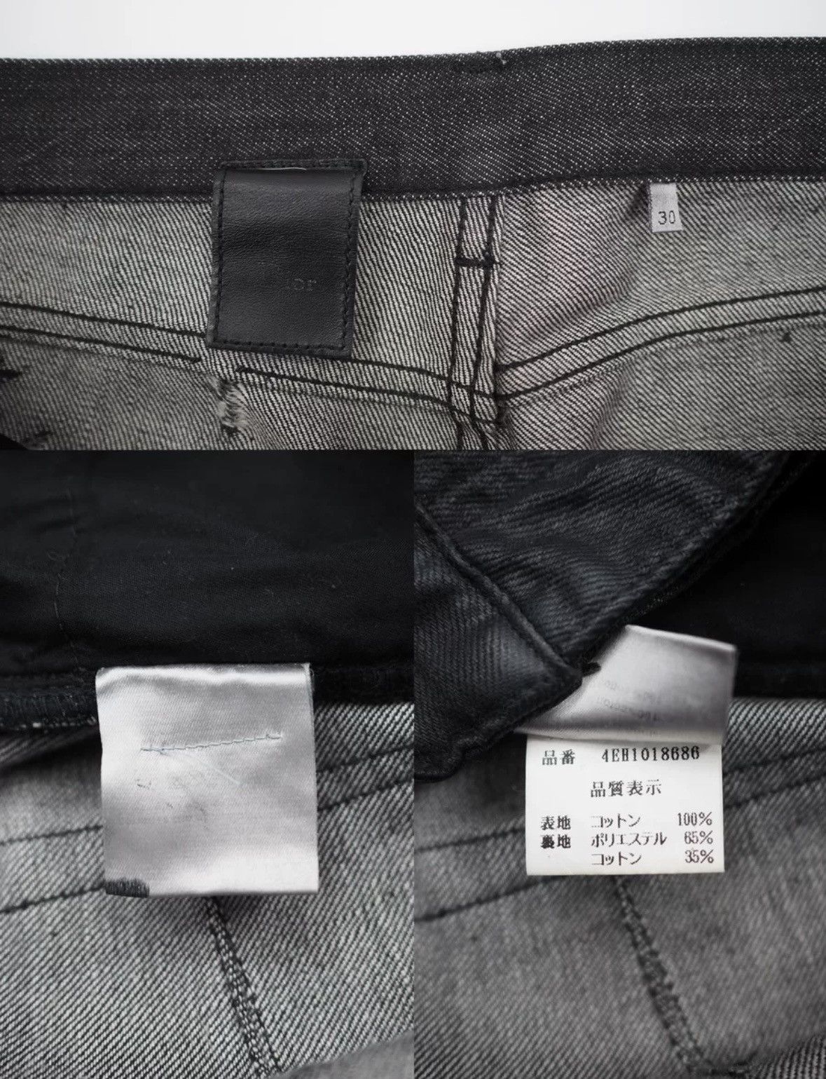 Dior Dior homme jeans Size US 33 - 6 Thumbnail