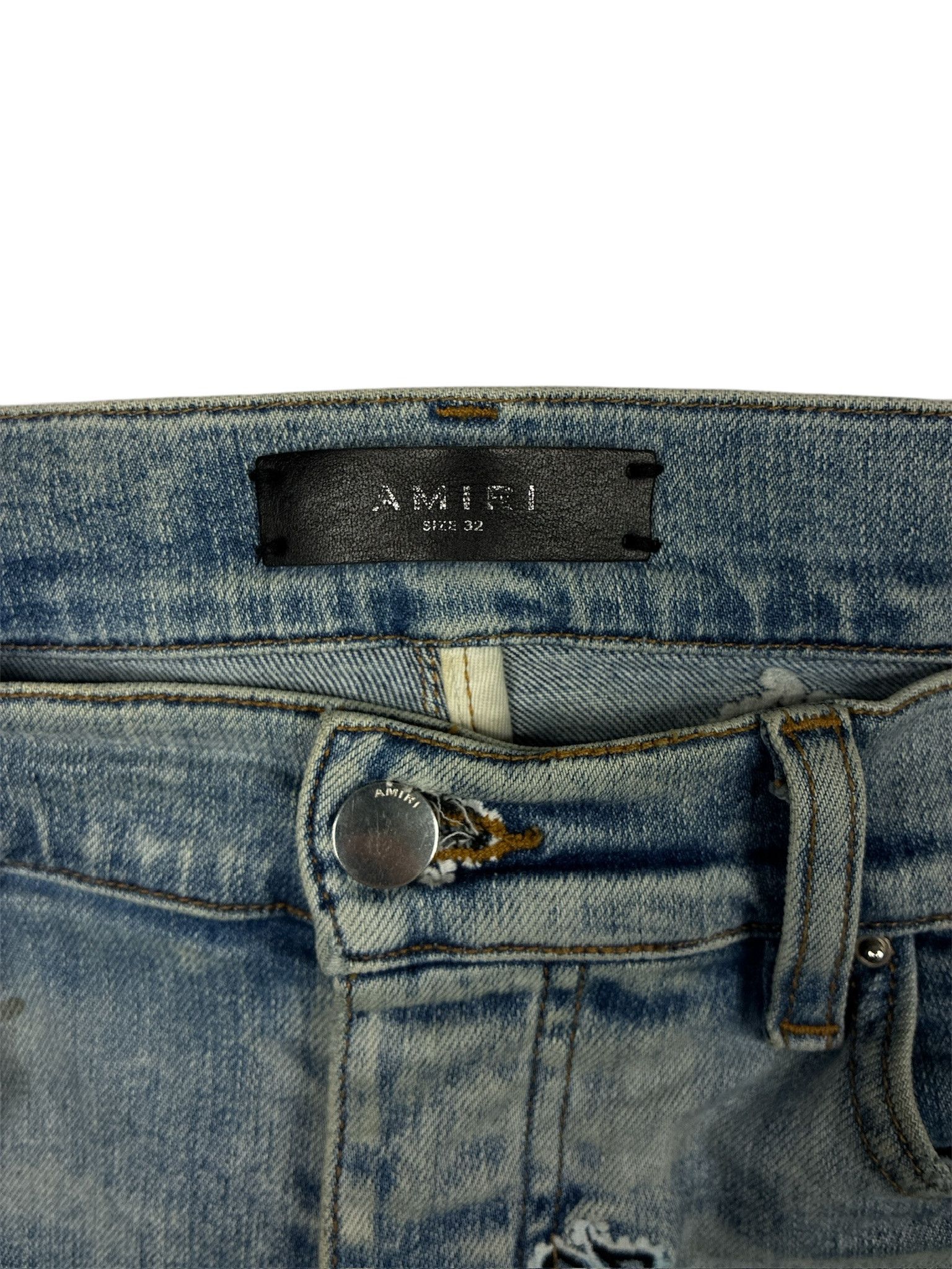 Amiri Amiri Paisley Skinny Jeans Size US 32 / EU 48 - 4 Thumbnail