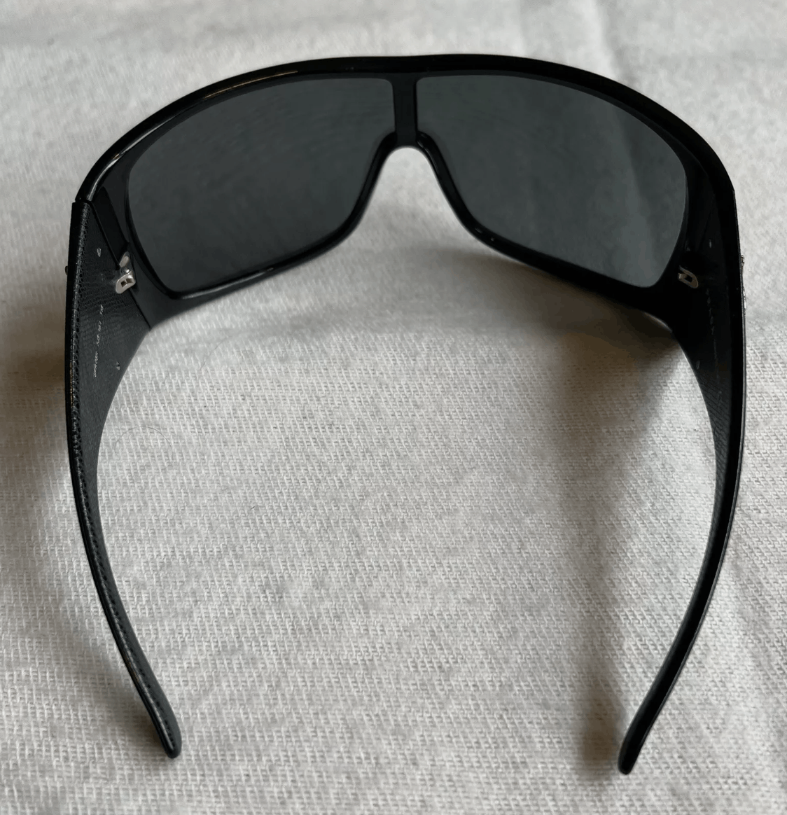 Prada PRADA Sunglasses Rectangle Wrap Shield Sport Flame Star Size ONE SIZE - 5 Thumbnail