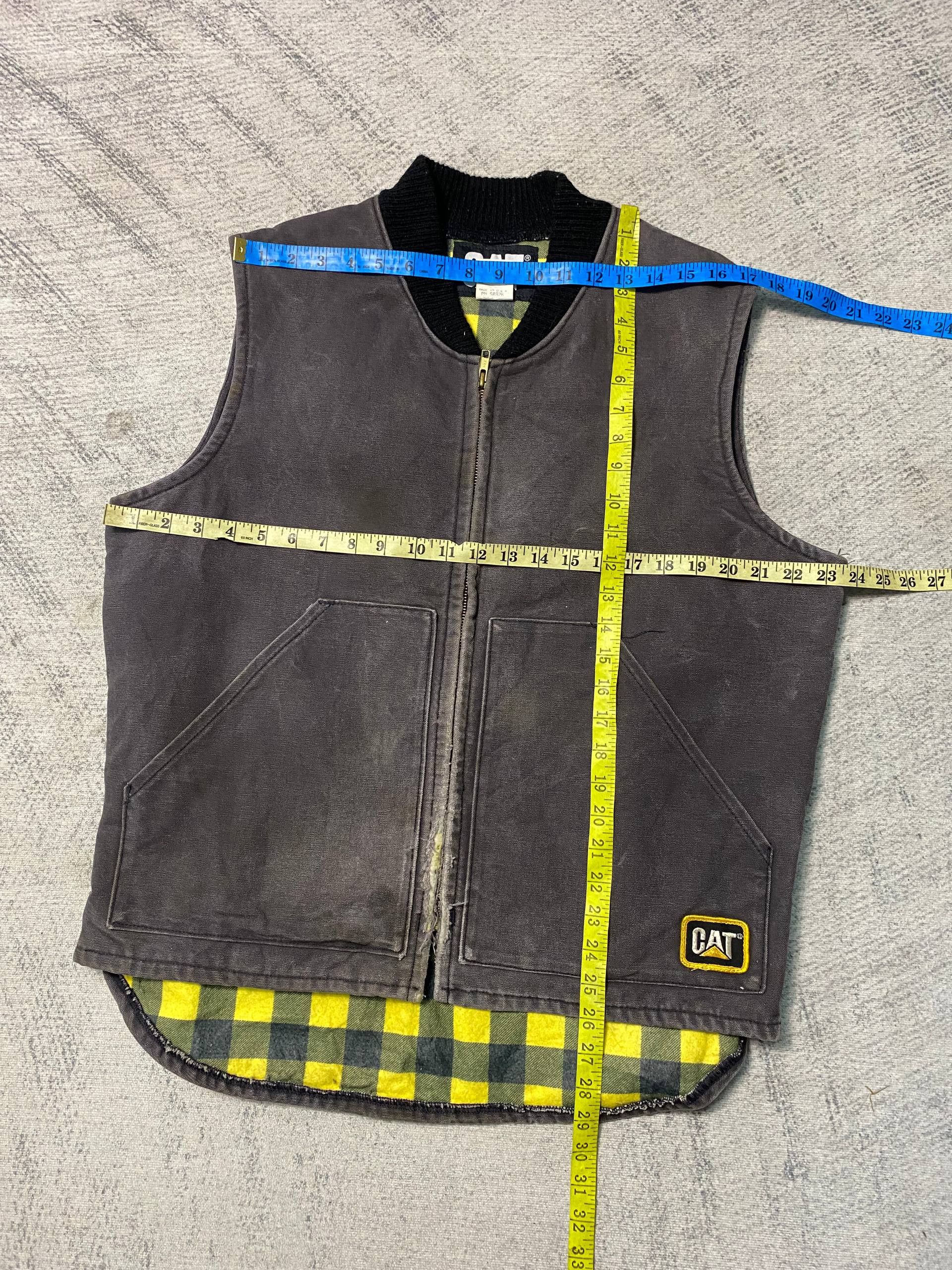 Caterpillar Vintage CAT Caterpillar Duck Canvas Sleeveless Jacket Size US L / EU 52-54 / 3 - 13 Thumbnail