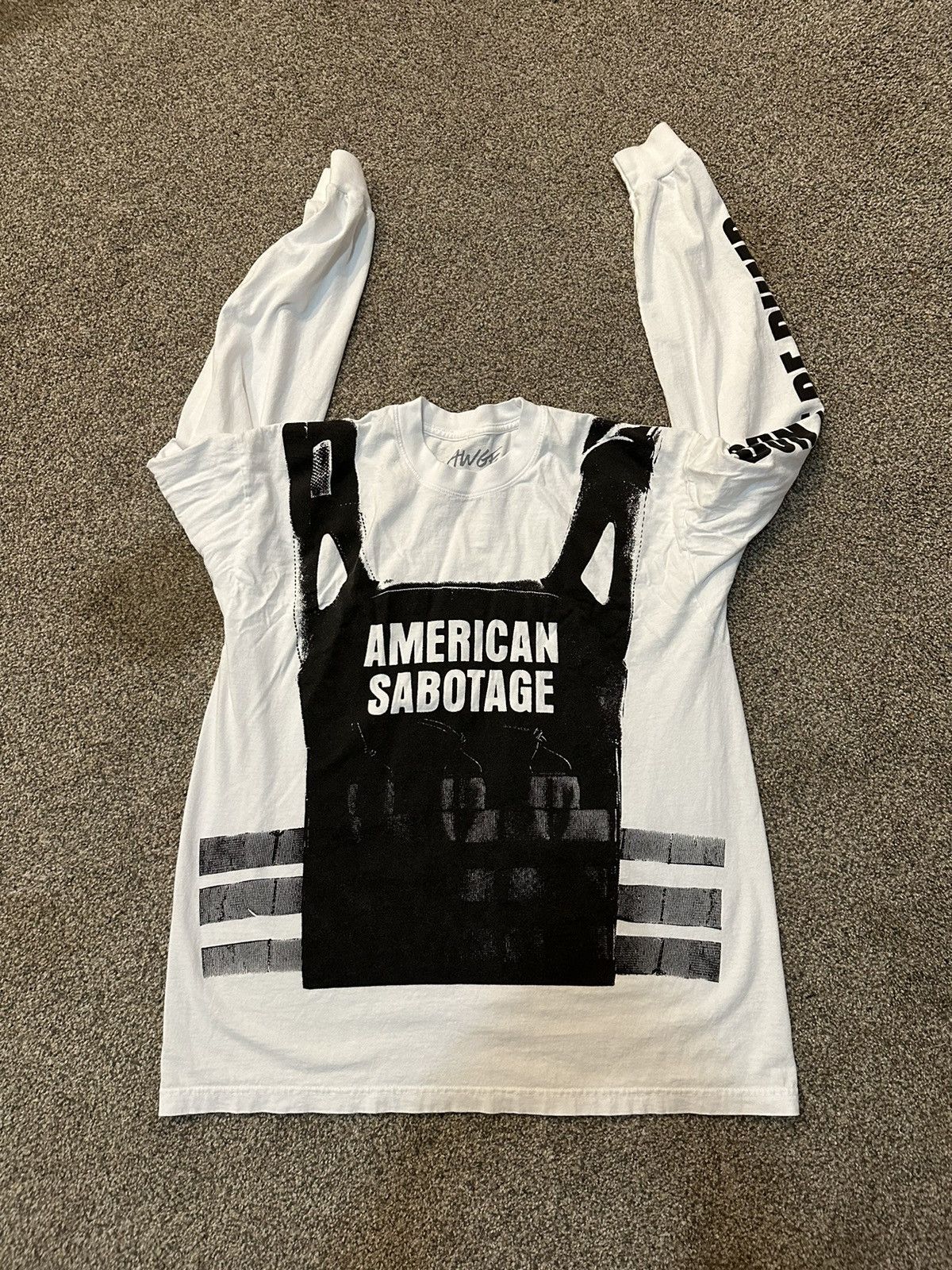 AWGE × Asap Rocky Asap Rocky Don't be Dumb long sleeve | Grailed