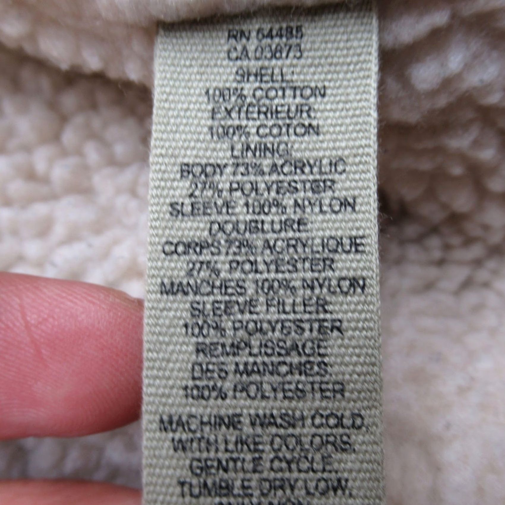 American Eagle Outfitters VINTAGE American Eagle Jacket Mens XS Brown Sherpa Heavy Duck Canvas Chore READ Size US XS / EU 42 / 0 - 5 Thumbnail