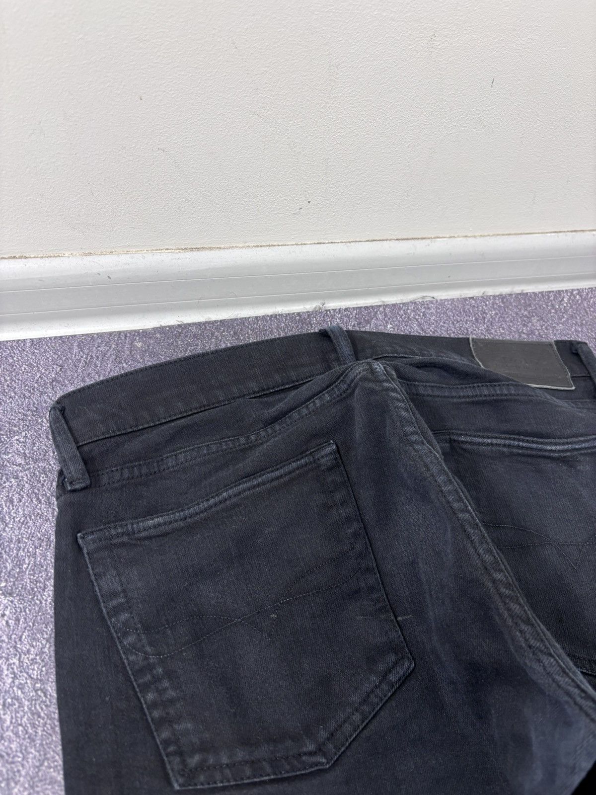 Polo Ralph Lauren Polo Ralph Lauren Men’s Sullivan Slim Black Denim Jeans Size US 31 - 18 Thumbnail