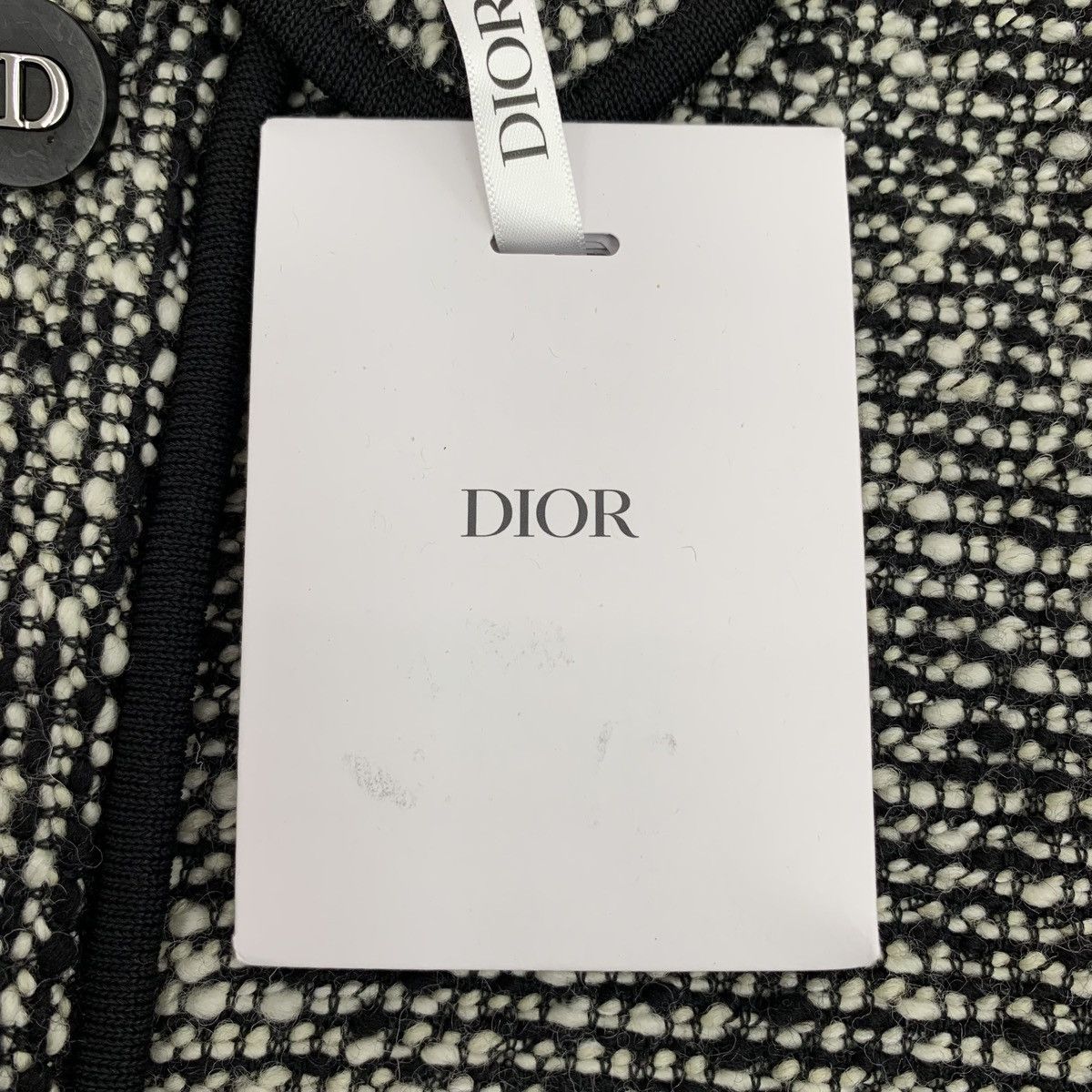 Dior Dior Colorblocked Sheep Wool Lapel Woven Tweed Jacket Size M / US 6-8 / IT 42-44 - 7 Thumbnail