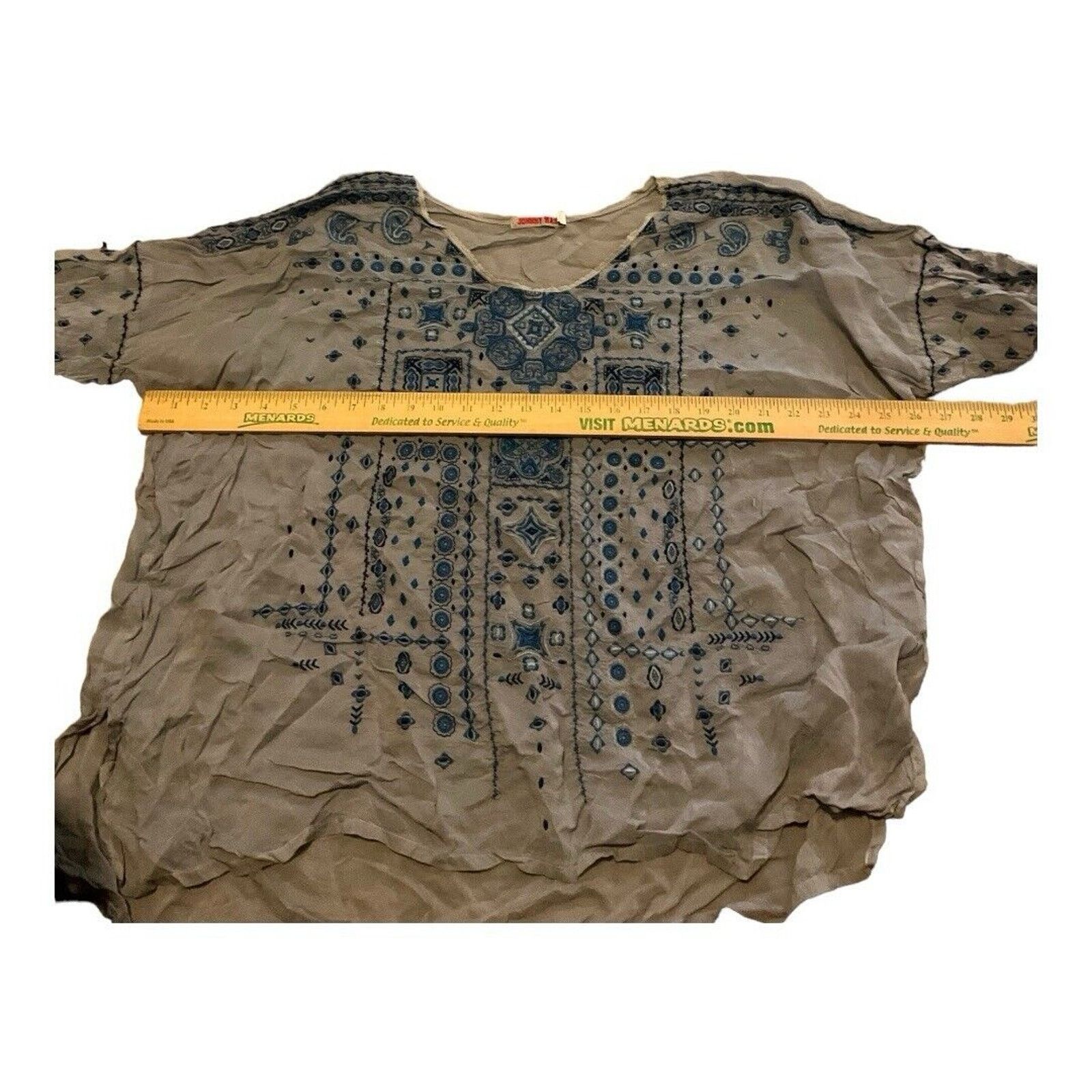 Johnny Was Johnny Was Embroidered Top Size XL / US 12-14 / IT 48-50 - 3 Thumbnail