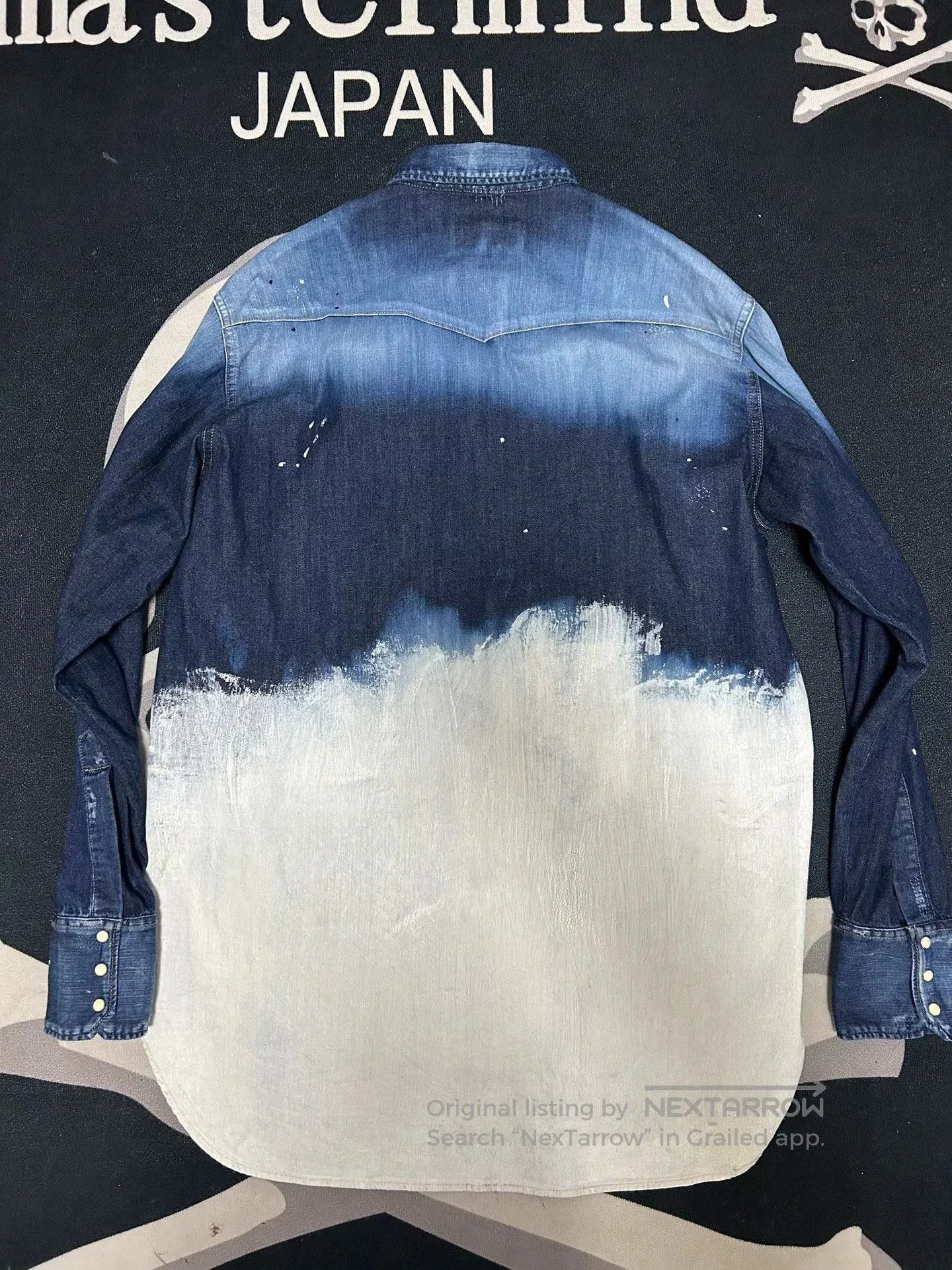 Dsquared2 Dsquared2 Trapez Denim Shirt for Men. Size US M / EU 48-50 / 2 - 6 Thumbnail