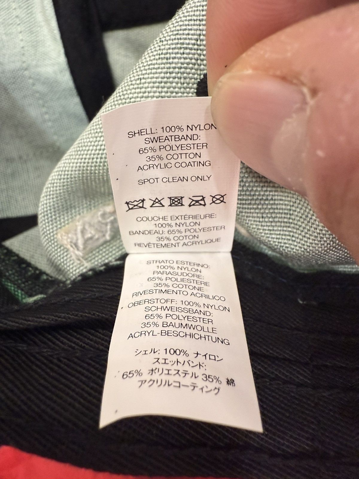 Supreme Supreme Green Washed Cordura Camp Hat Size ONE SIZE - 10 Thumbnail