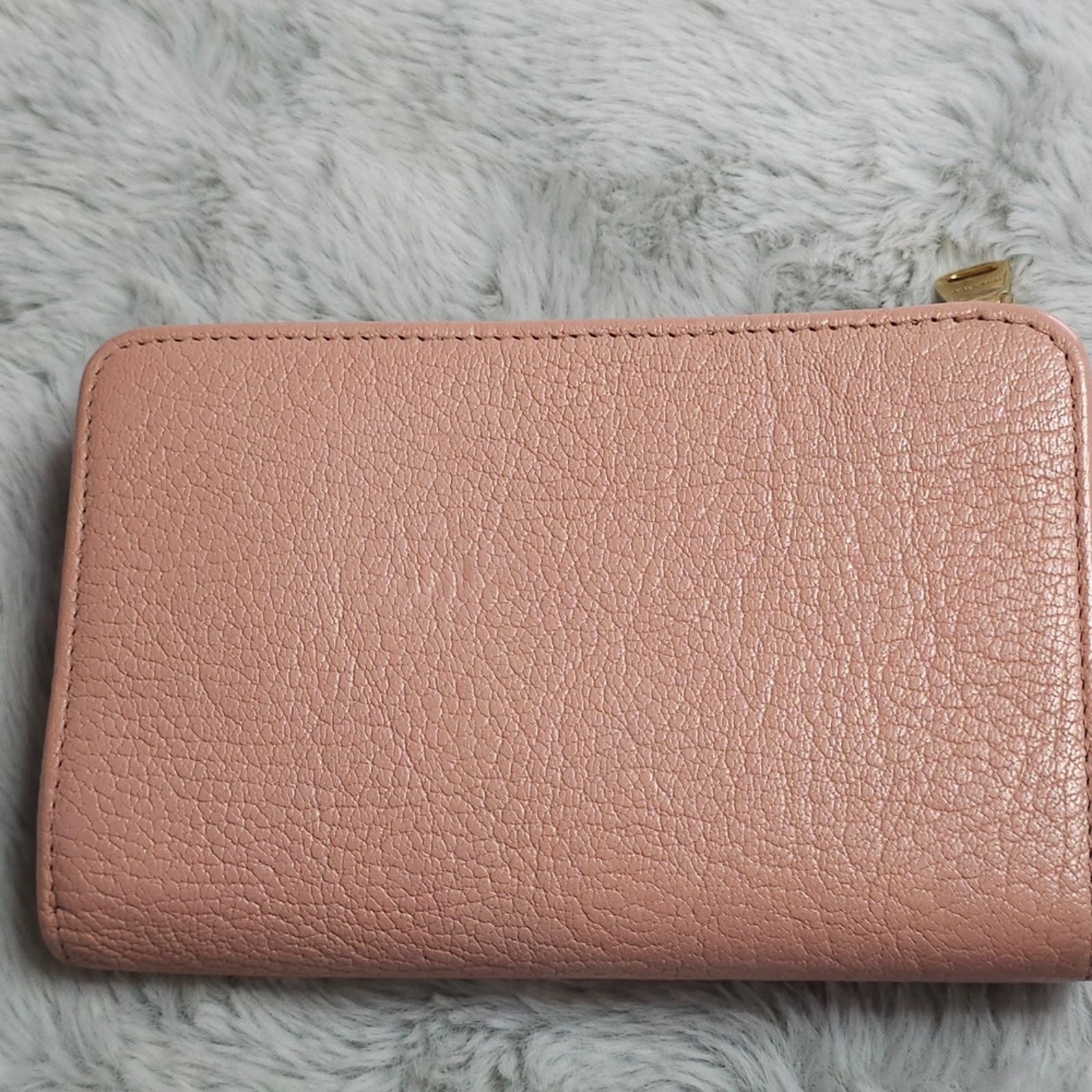 Miu Miu **Authentic**Miu Miu Trifold Wallet Madras Fiocco Orchidea Size ONE SIZE - 6 Thumbnail