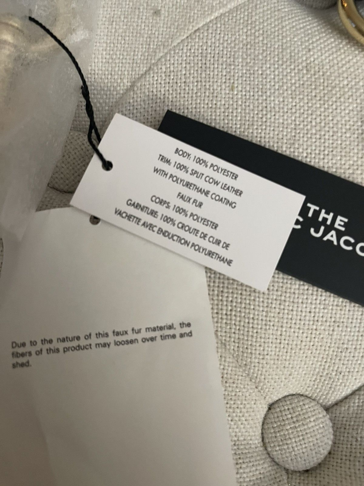 Marc Jacobs Marc Jacobs Faux Fur Bag Strap Size ONE SIZE - 7 Thumbnail
