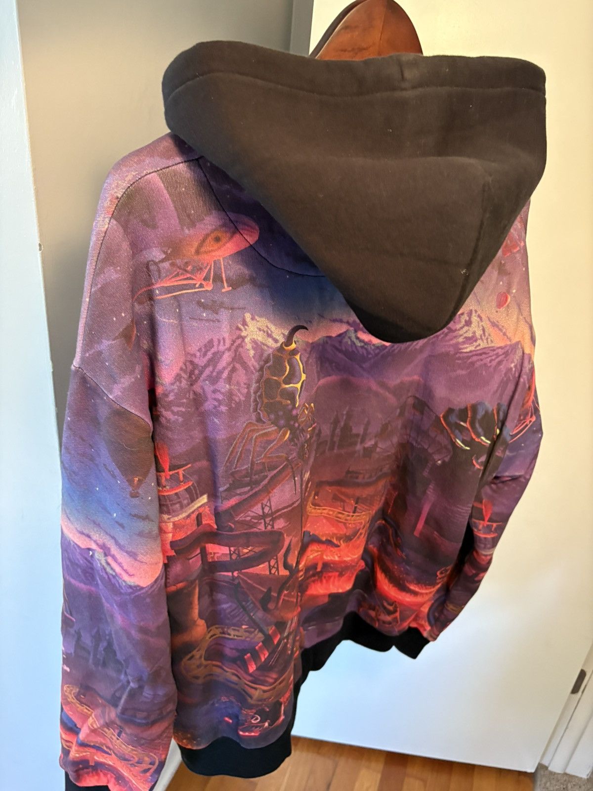Marcelo Burlon Fantasy Abstract Print Hoodie Size US M / EU 48-50 / 2 - 2 Thumbnail