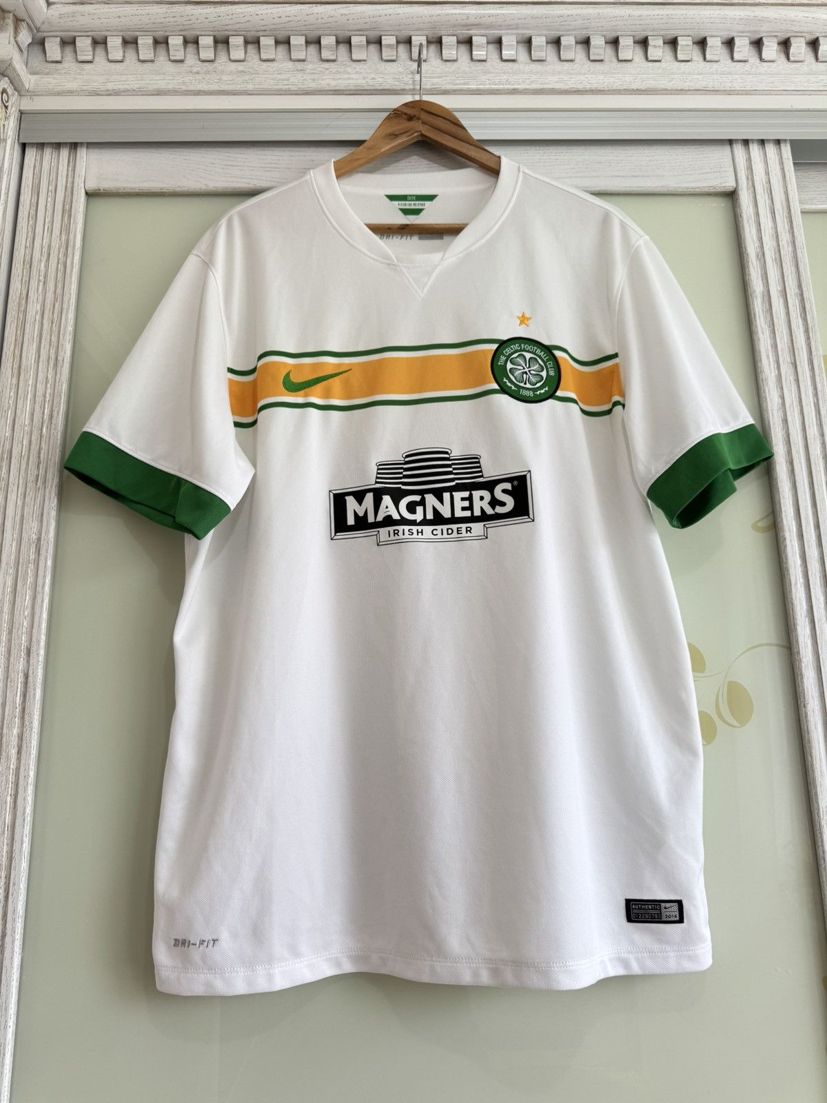 Nike Celtic 2014-2015 Third Soccer Jersey Football Kit Shirt Size US XL / EU 56 / 4 - 5 Thumbnail