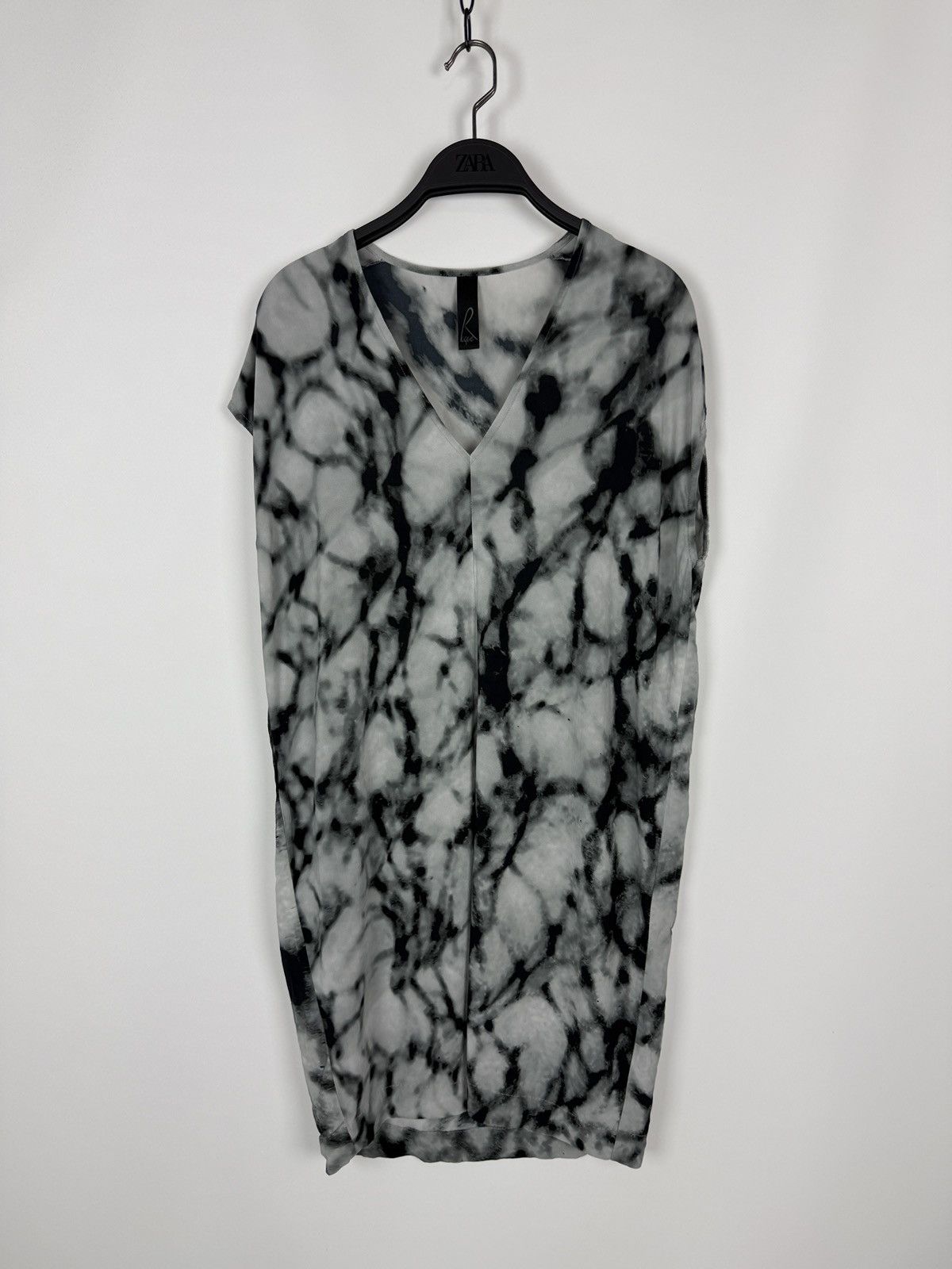 Ilaria Nistri Roque by Illaria Nistri Marble Print Sleveless Dress 40 Size S / US 4 / IT 40 - 4 Thumbnail