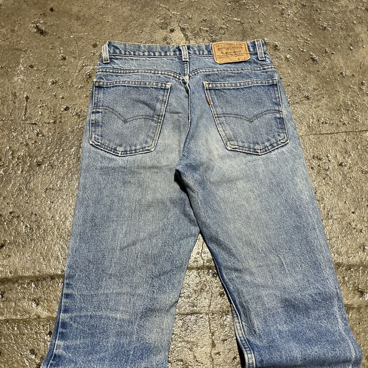 Crazy Vintage 80s Levi's 517 Orange Tab Faded Flare Jeans