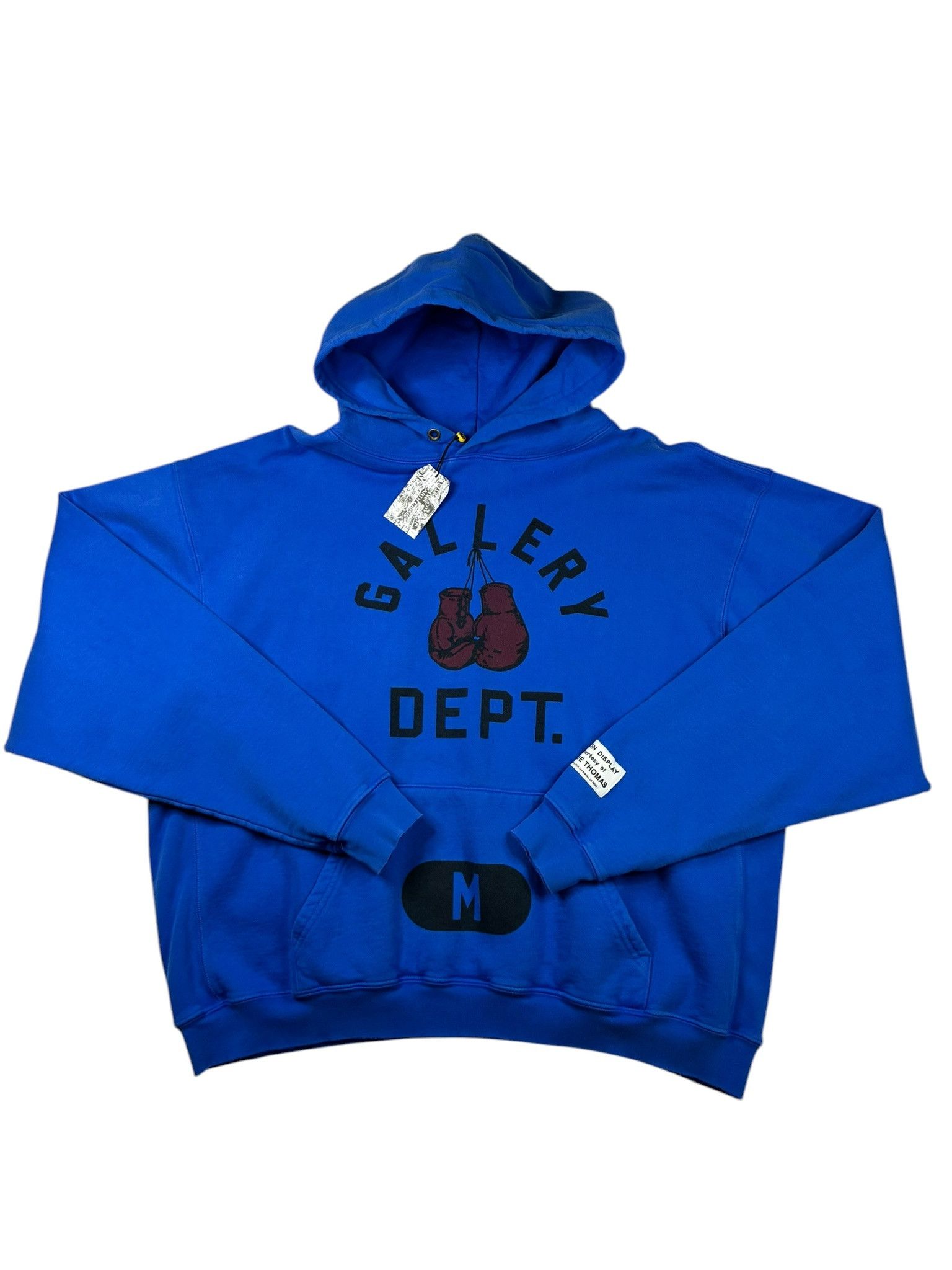 Gallery Dept. GALLERY DEPT BOXING HOODIE ROYAL BLUE Size US M / EU 48-50 / 2 - 1 Thumbnail