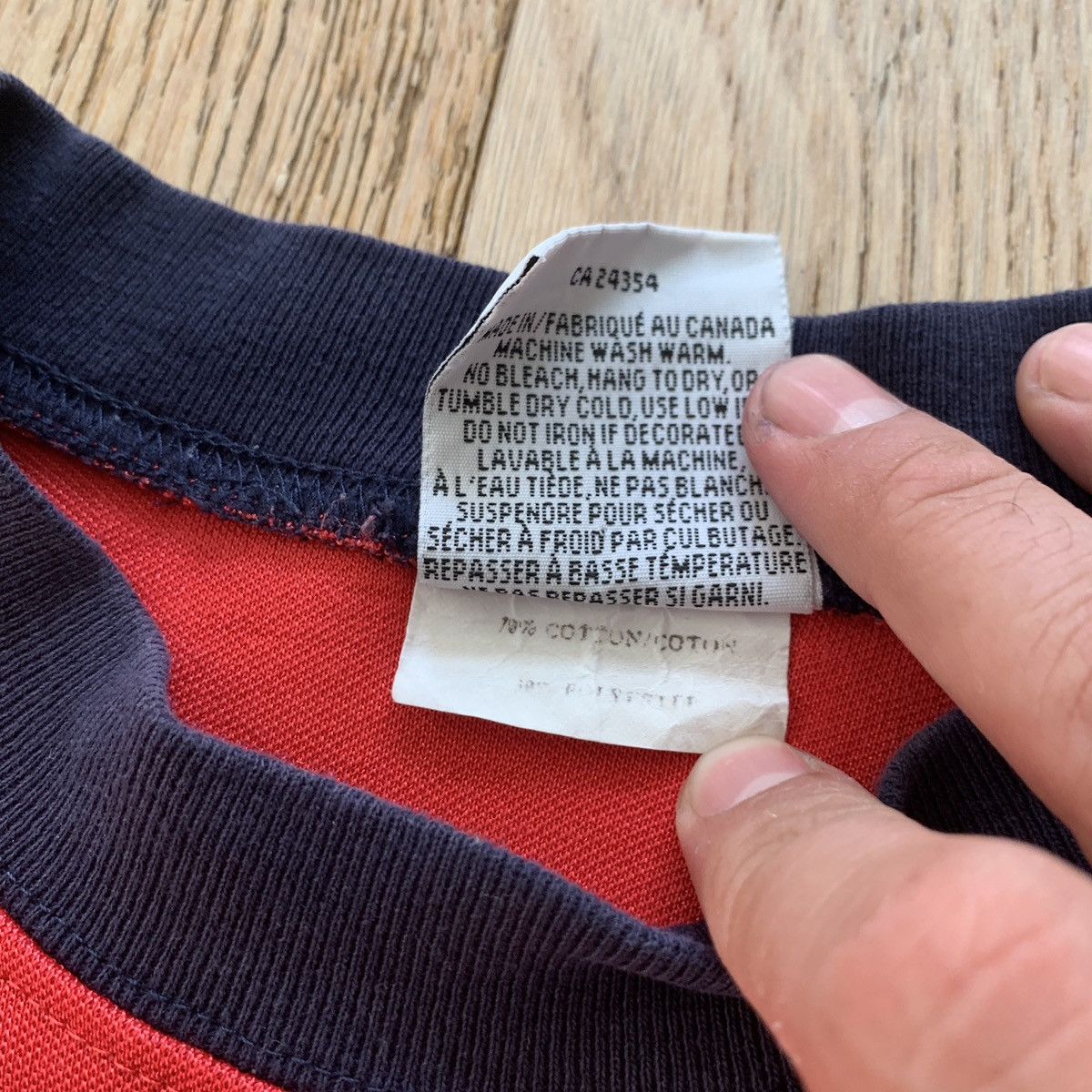 Converse × Vintage Vintage 90s Converse Streetwear Shirt Jersey Material Size US L / EU 52-54 / 3 - 7 Thumbnail