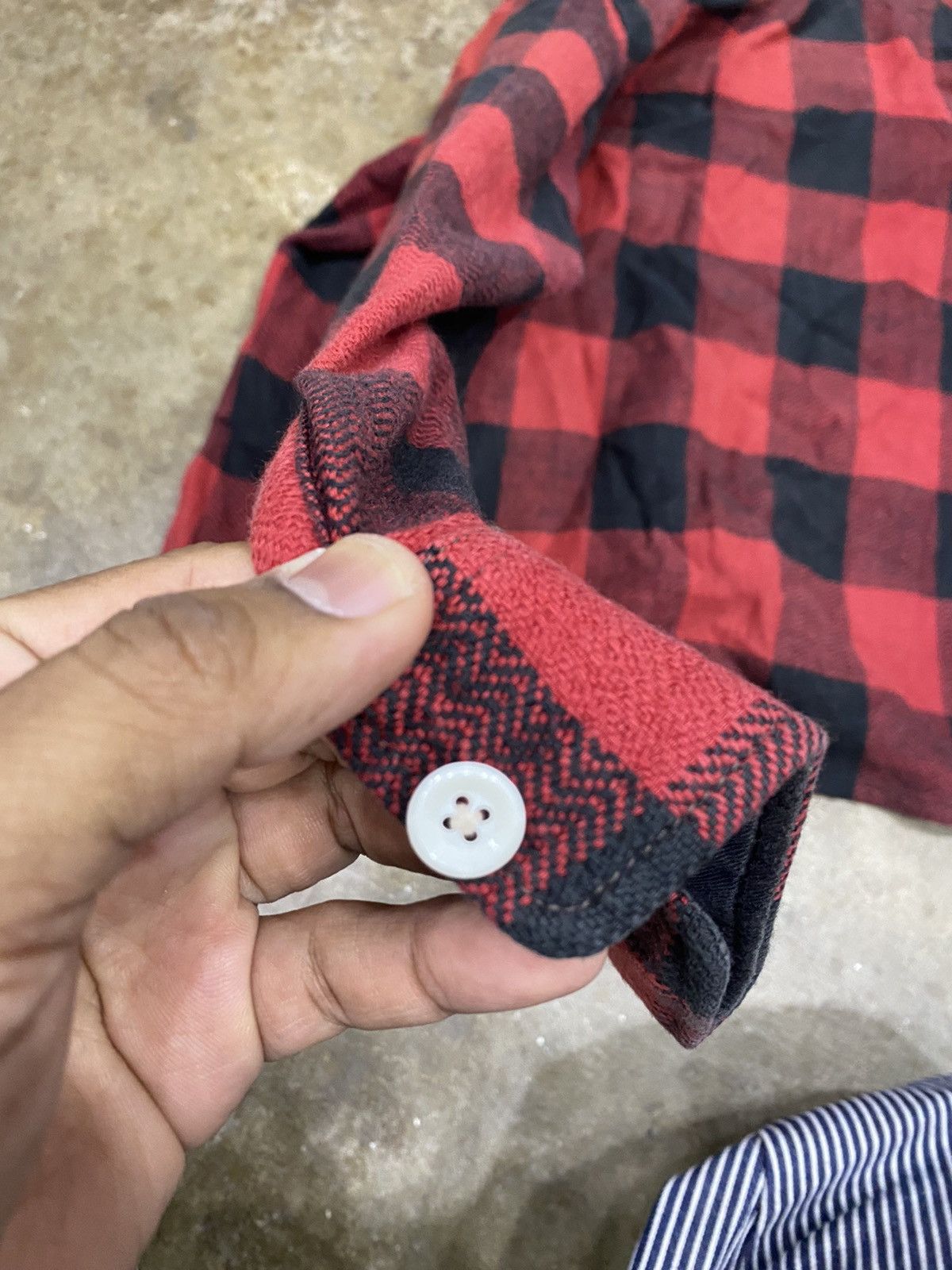 Japanese Brand × The Flat Head The flat Head flannel shirt Size US S / EU 44-46 / 1 - 3 Thumbnail