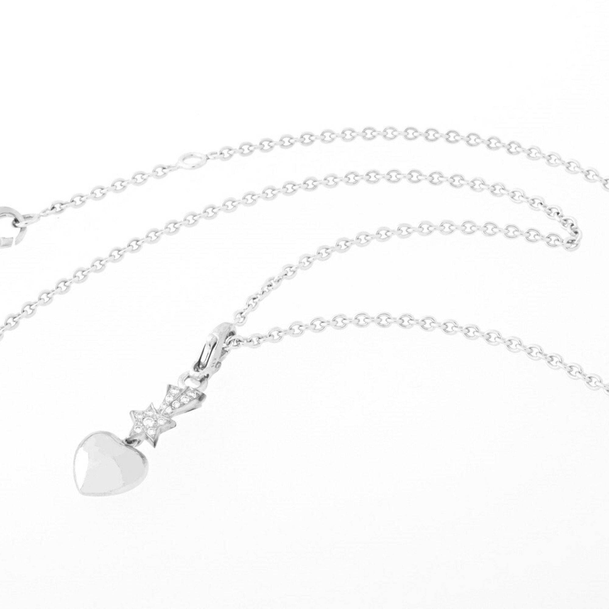 image of Chanel Comète Necklace in Silver, Women's