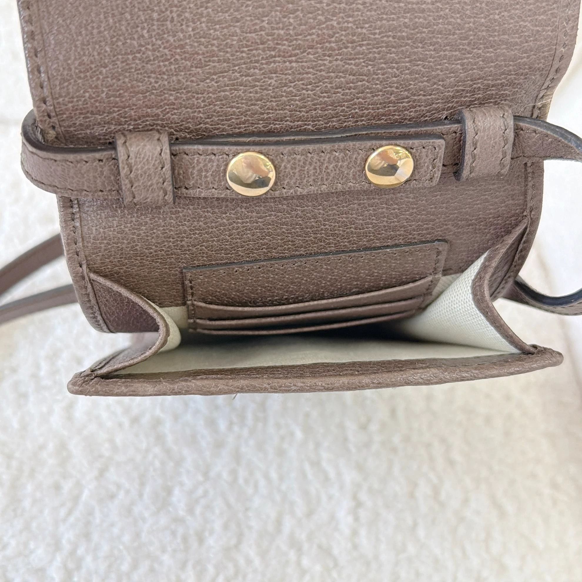 Gucci Gucci Ophidia GG Supreme Phone Crossbody Bag Size ONE SIZE - 7 Thumbnail