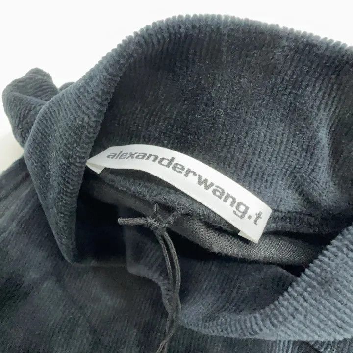 Alexander Wang Alexander Wang Black Corduroy Sleeveless Top - Size S / US 4 / IT 40 - 5 Thumbnail
