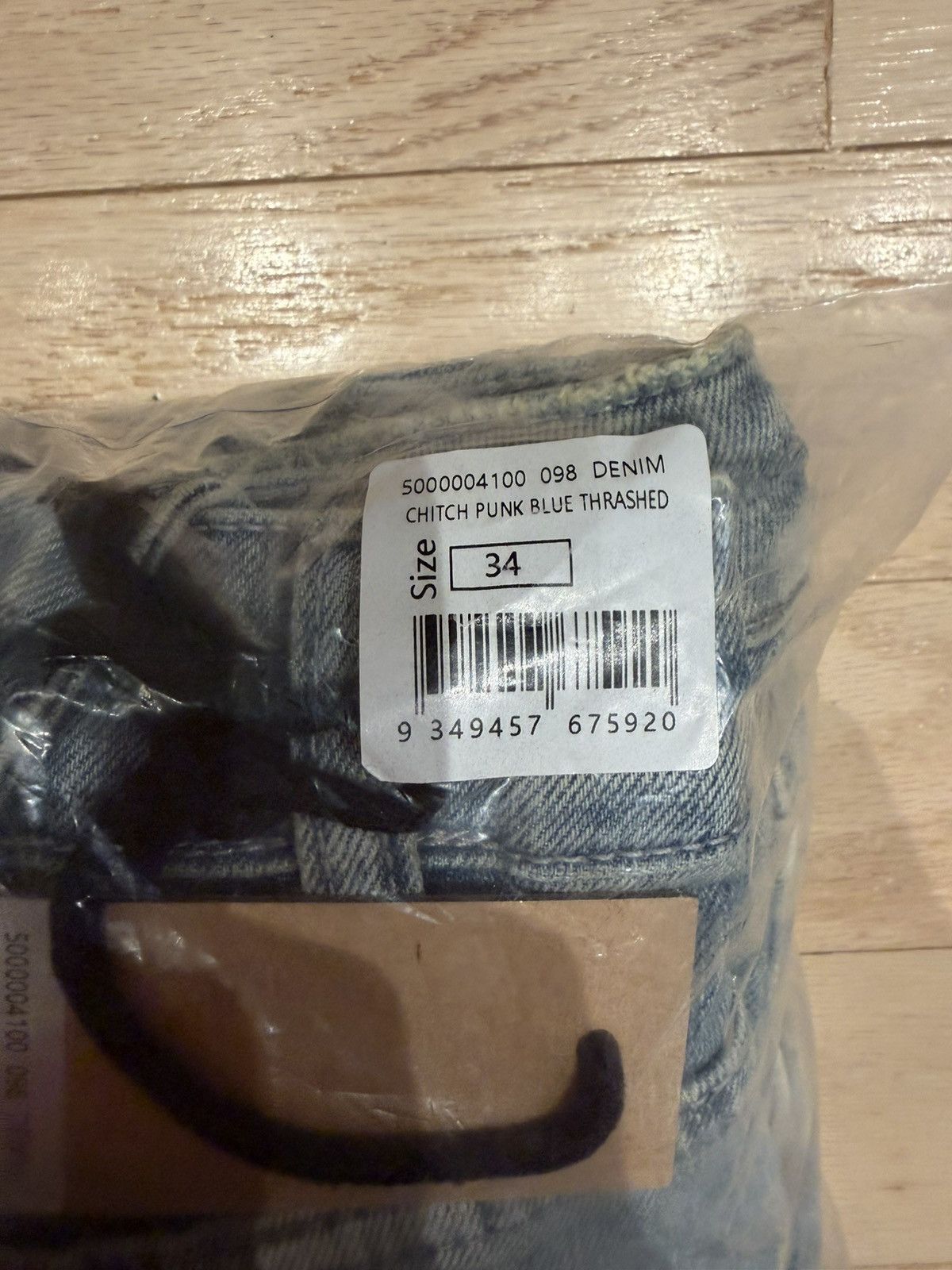 Ksubi Ksubi Chitch Punk Blue Thrashed Jeans Size 34 Size US 34 / EU 50 - 16 Thumbnail