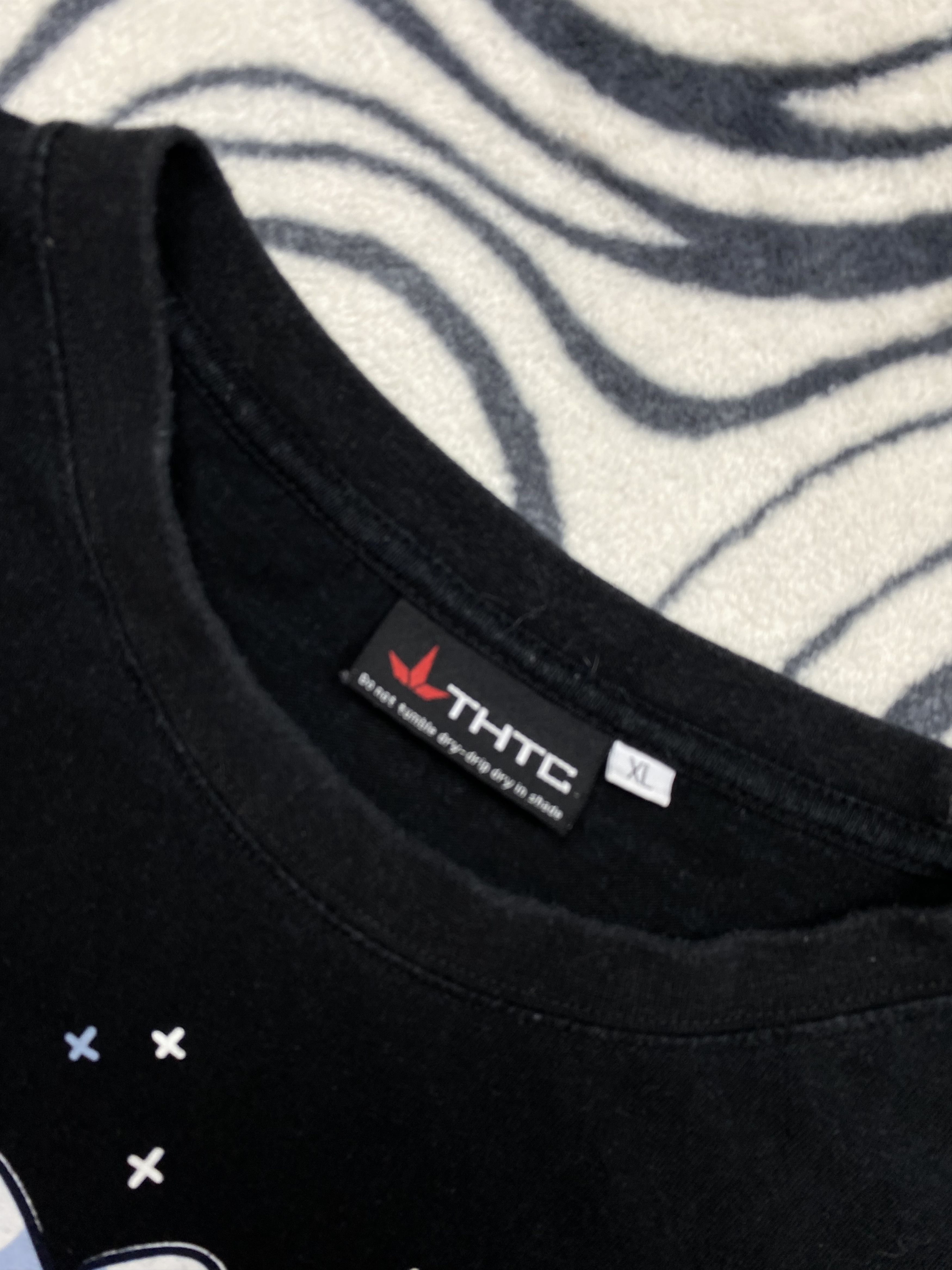 Vintage × Welcome Skateboards THTC Mushrooms Vintage Mens Grafic T-Shirt Y2K Tee Size US L / EU 52-54 / 3 - 5 Thumbnail