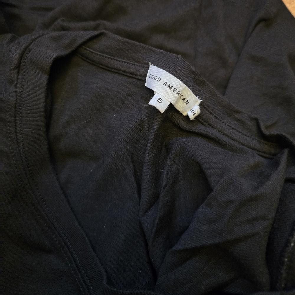 Designer Black Classic | Good American | Short Sleeve Size M / US 6-8 / IT 42-44 - 4 Thumbnail