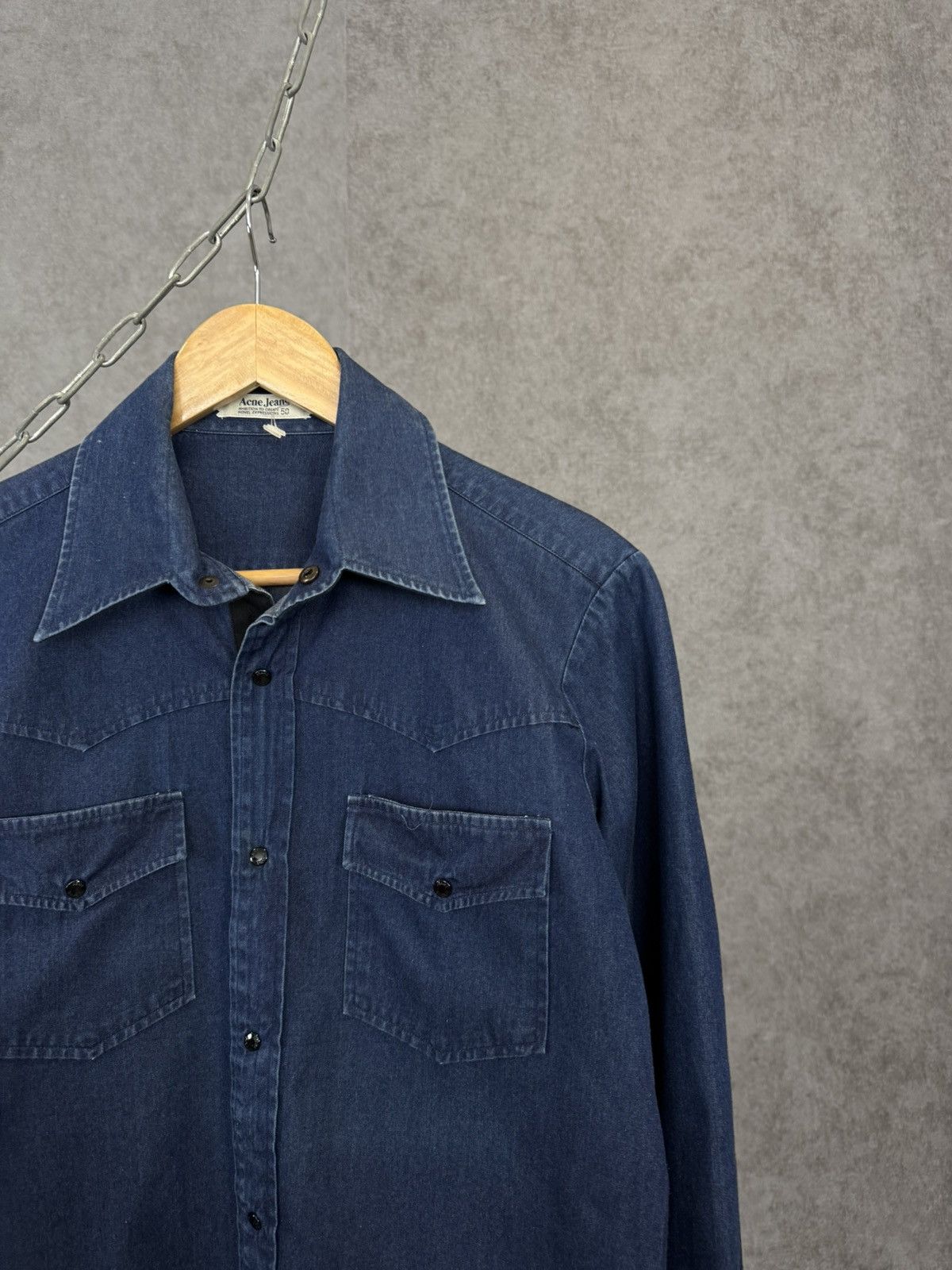 Acne Studios Acne Jeans double pocket shirt Size US S / EU 44-46 / 1 - 2 Thumbnail