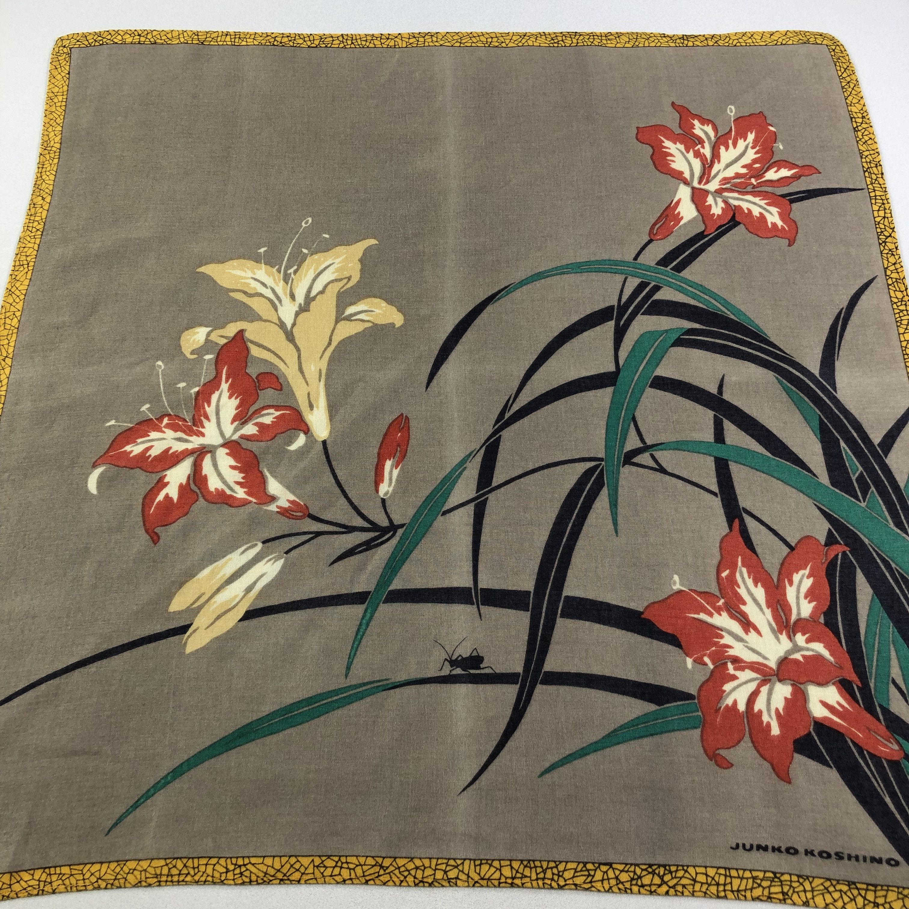 Mr. Junko Junko Koshino Handkerchief Neckerchief Bandana H1983 Size ONE SIZE - 5 Thumbnail