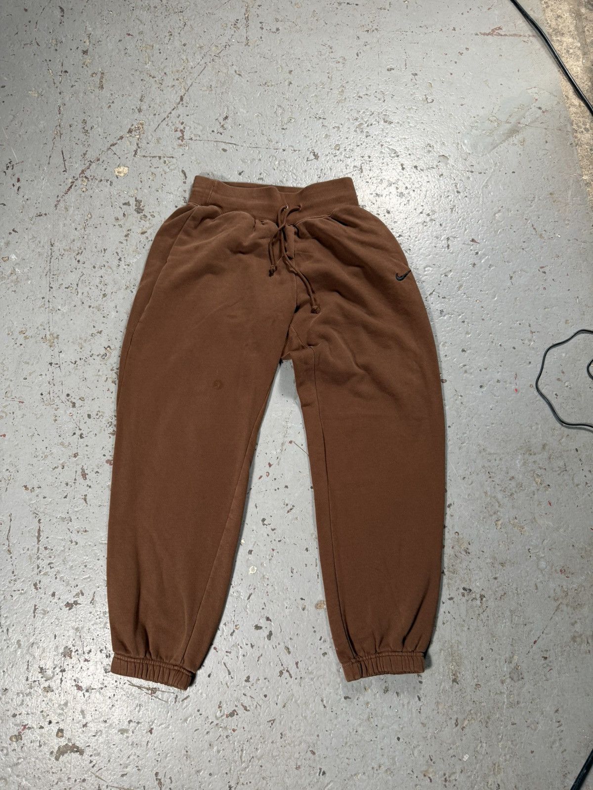Nike Y2K Mocha Brown Nike Sweatpants Size US 29 - 1 Thumbnail