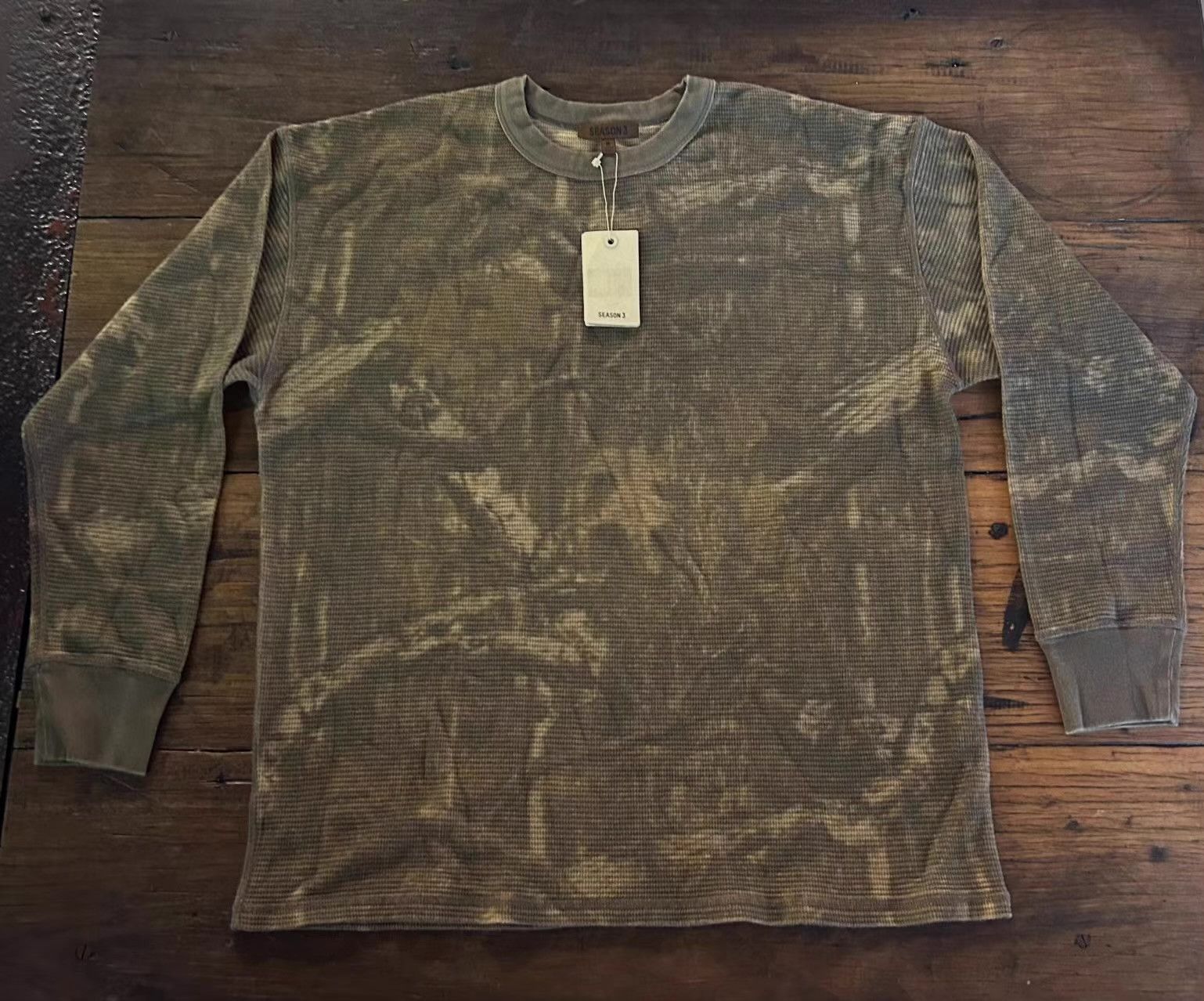 Yeezy YEEZY Season 3 deadwood camo thermal long‑sleeve top Ｑ25 Size US M / EU 48-50 / 2 - 1 Thumbnail