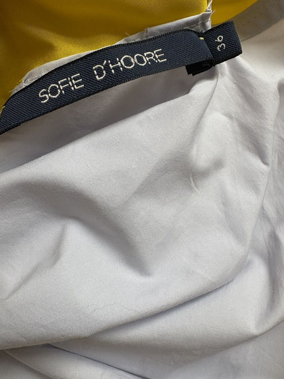 SOFIE D'HOORE SOFIE D’HOORE YELLOW AND GREY DRESS SIZE 36 Size XS / US 0-2 / IT 36-38 - 7 Thumbnail