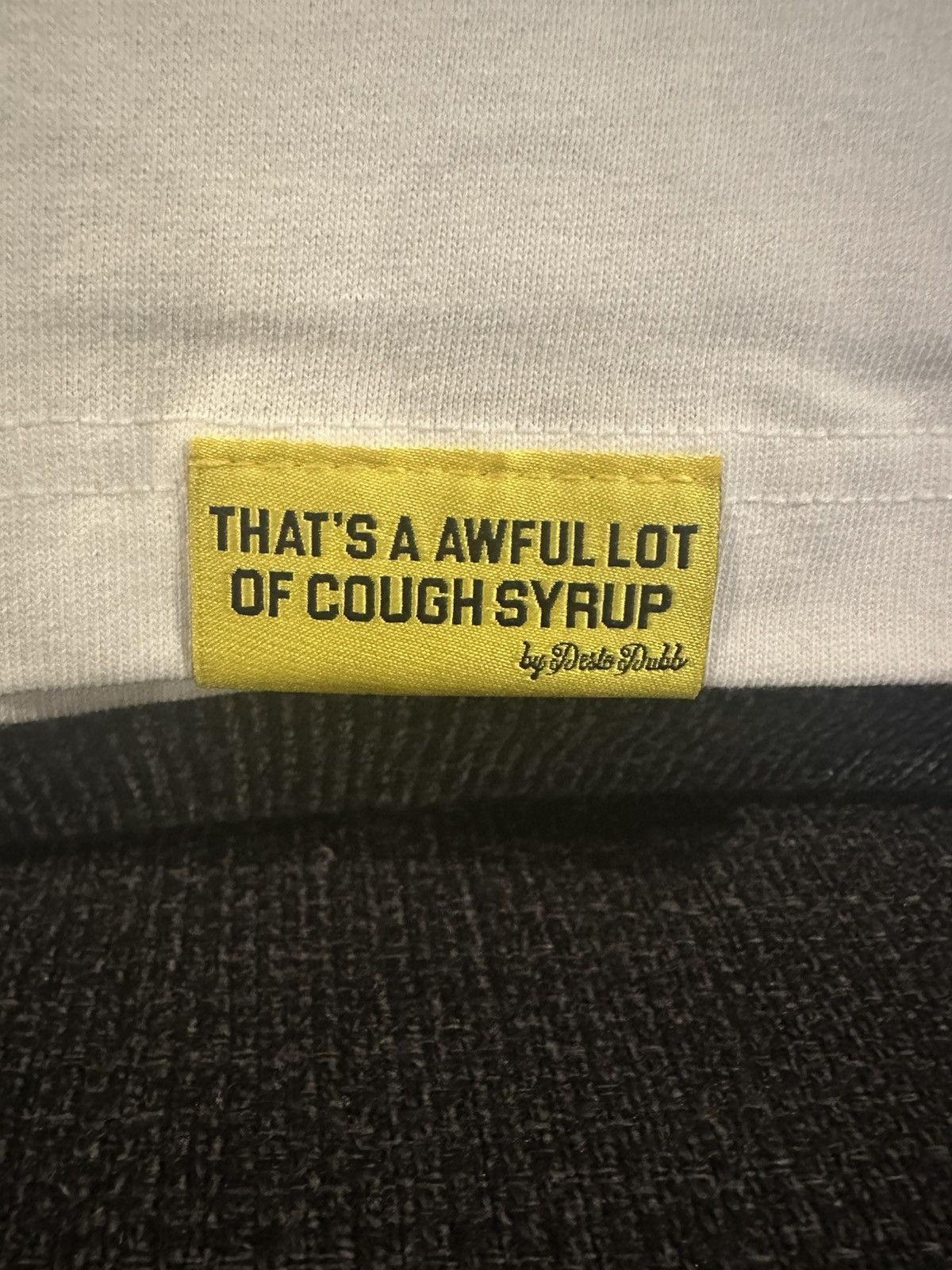 Awful Lot of Cough Syrup AWFUL LOT OF COUGH SYRUP x LOST HILLS RETAILS $100 SAVE! Size US L / EU 52-54 / 3 - 5 Thumbnail
