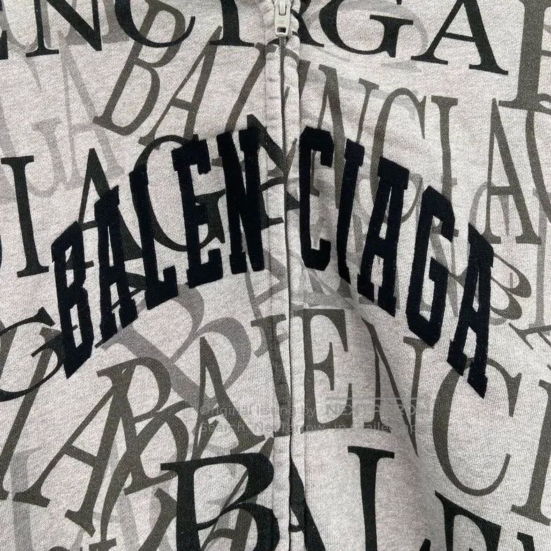 Balenciaga Balenciaga Fully printed barrage zipper hooded sweatshirt Size US S / EU 44-46 / 1 - 5 Thumbnail
