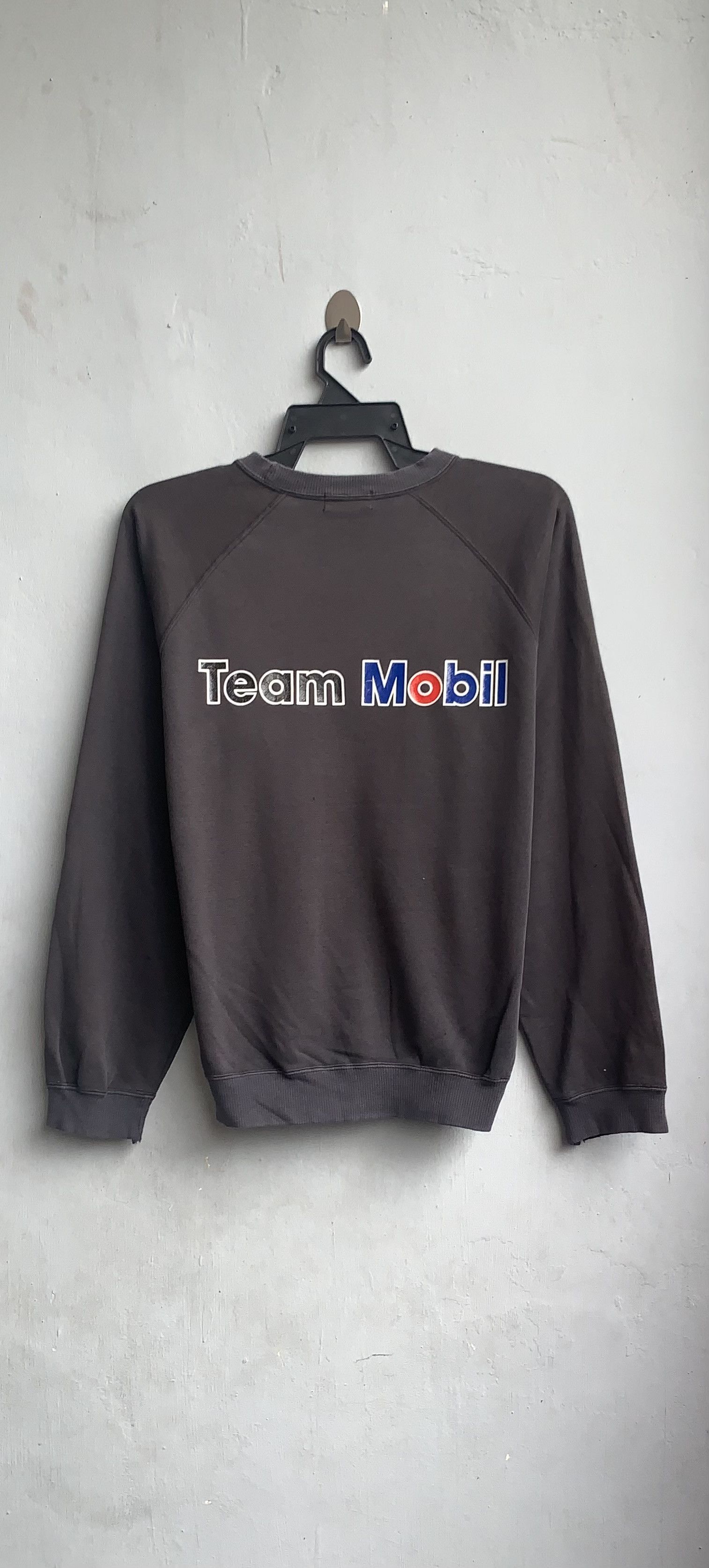 Vintage Team Mobil Racing Sweatshirt Size US M / EU 48-50 / 2 - 1 Thumbnail
