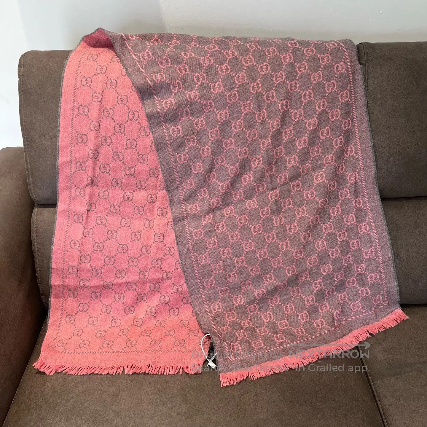 Gucci Guicci Pink scarf Size ONE SIZE - 1 Thumbnail