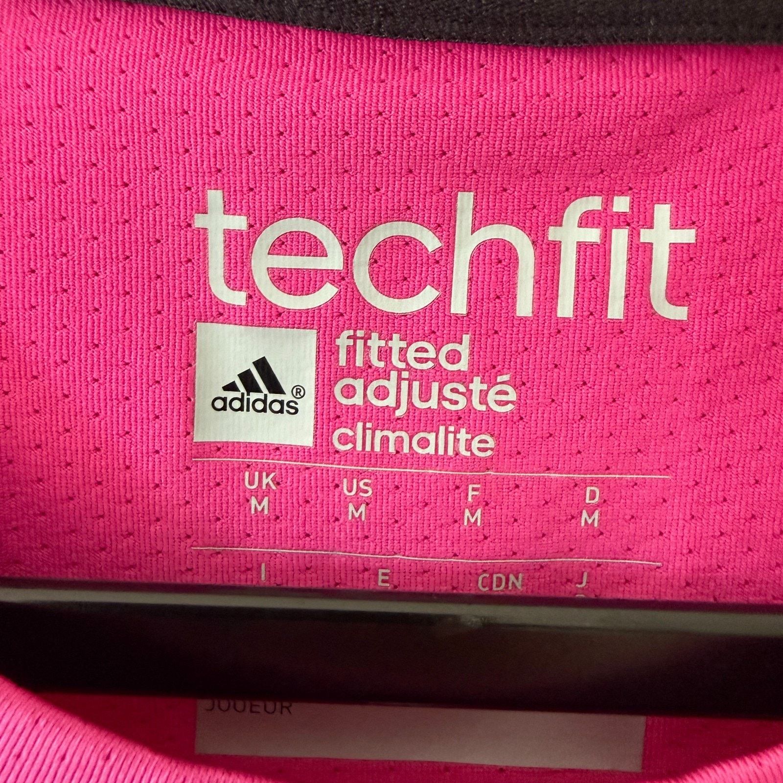 Adidas ADIDAS Techfit Climalite Running Shirt Womens M Pink Size M / US 6-8 / IT 42-44 - 2 Thumbnail