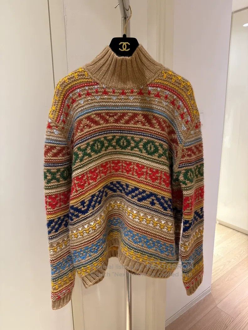 Loro Piana Loro Piana Holiday series limited edition colorful cashmer Size XS / US 0-2 / IT 36-38 - 1 Thumbnail
