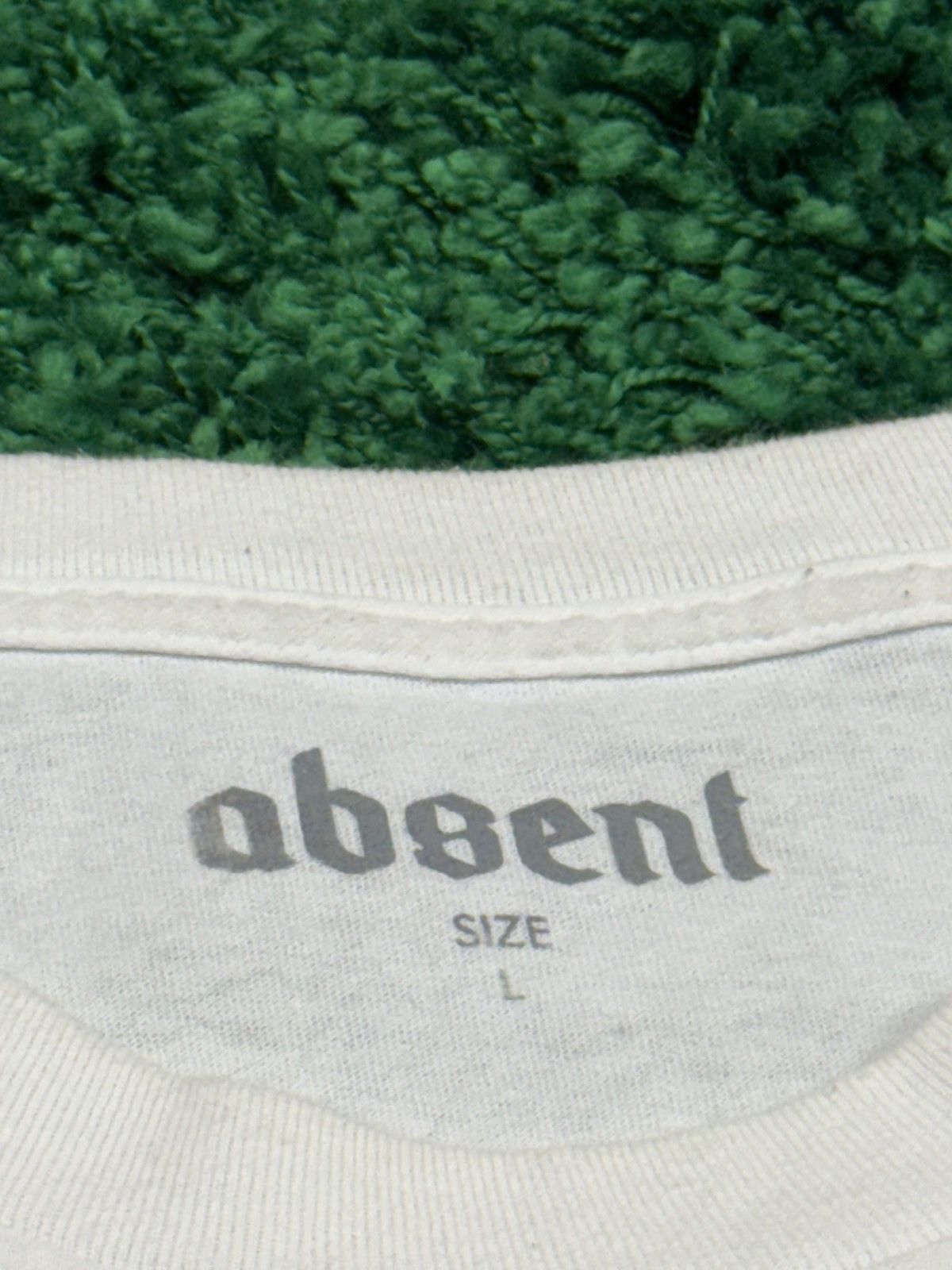 Absent Absent Sport USA Retro Bear Logo Tee White Large FTP Size US L / EU 52-54 / 3 - 4 Thumbnail
