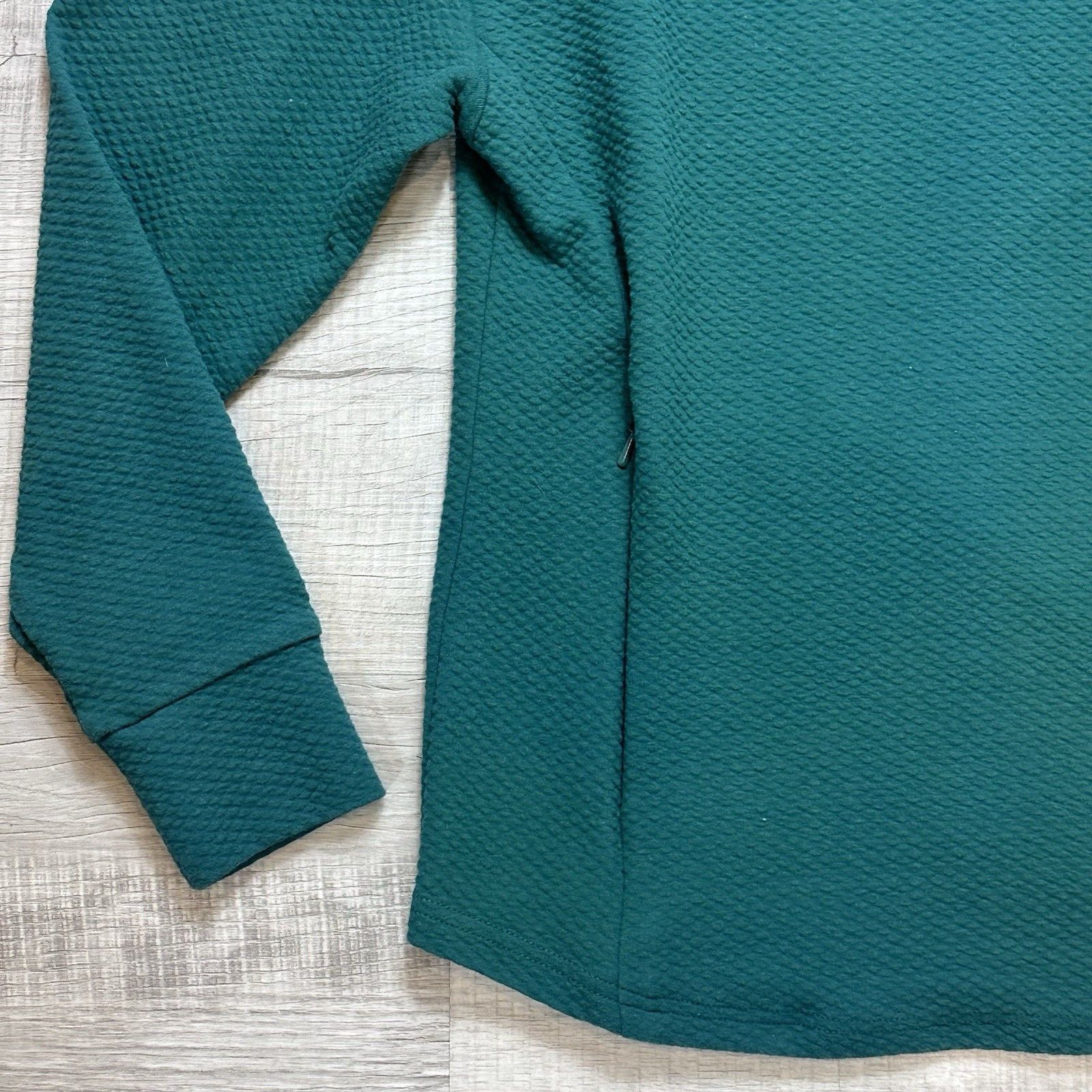 Other Women's Swannies Golf Paige Mock Neck Waffle Knit Pullover Size S / US 4 / IT 40 - 2 Thumbnail